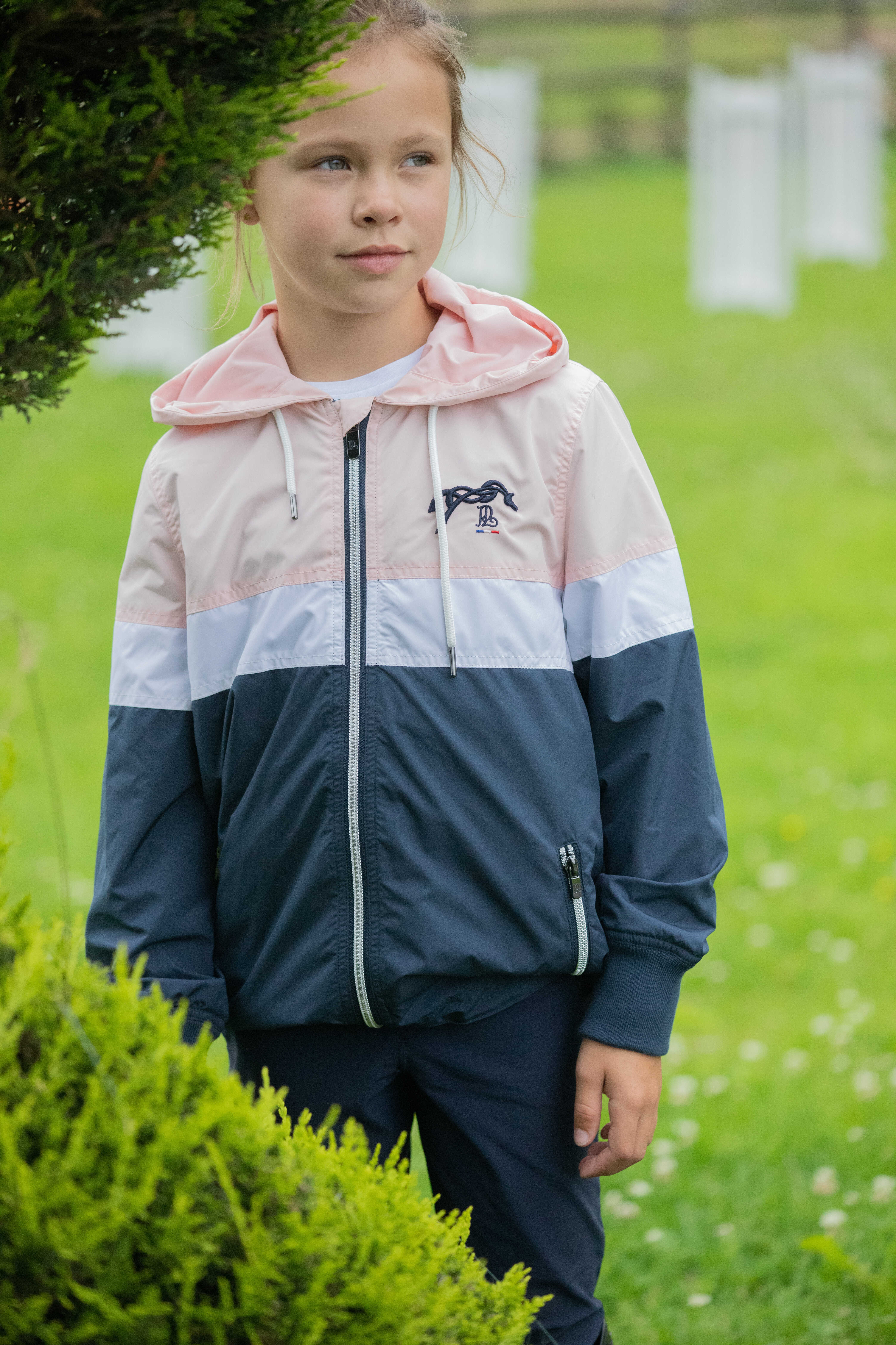 Pénélope Kids Eden Celecce Jacket Navy/white/pink - 11
