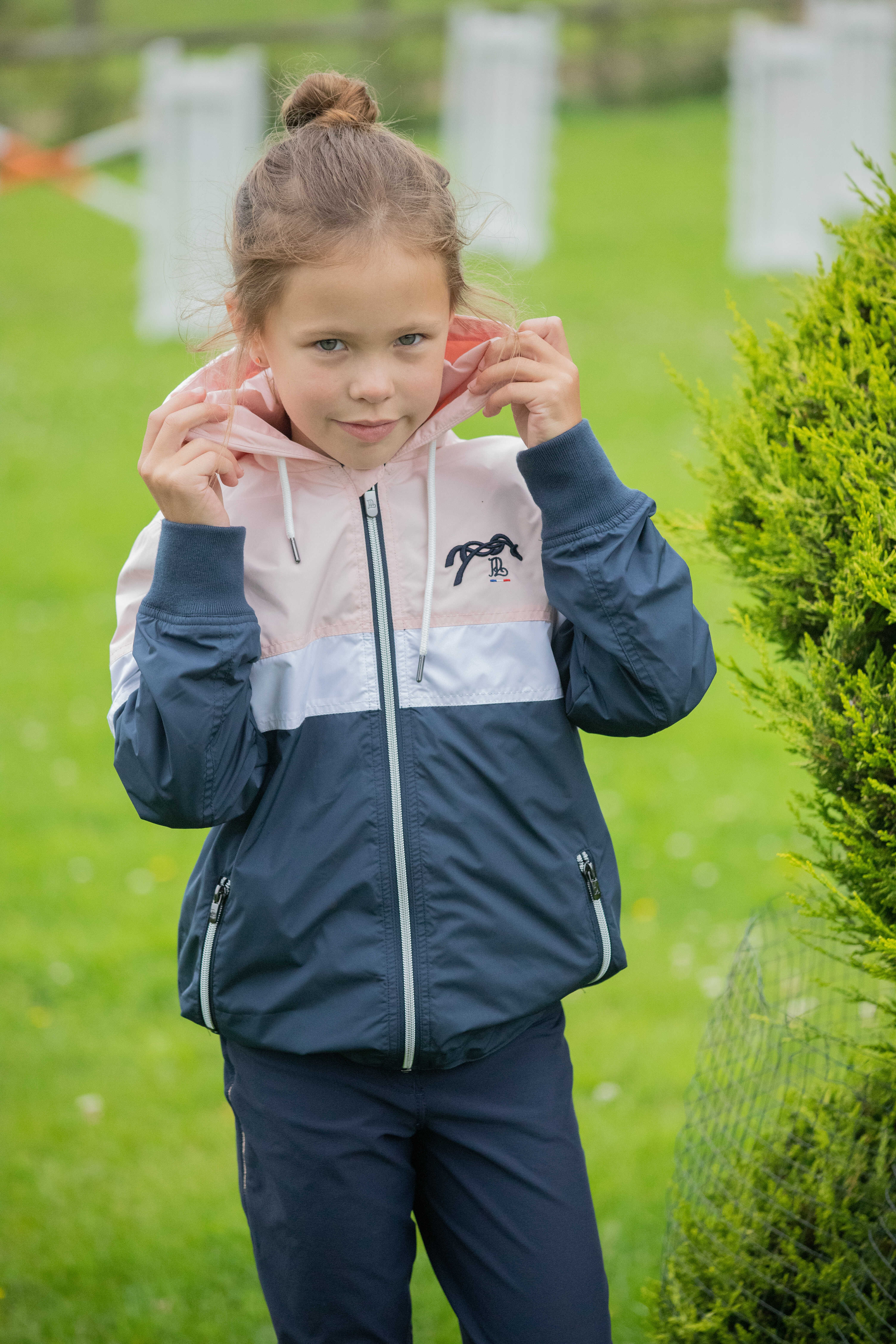 Pénélope Kids Eden Celecce Jacket Navy/white/pink - 9
