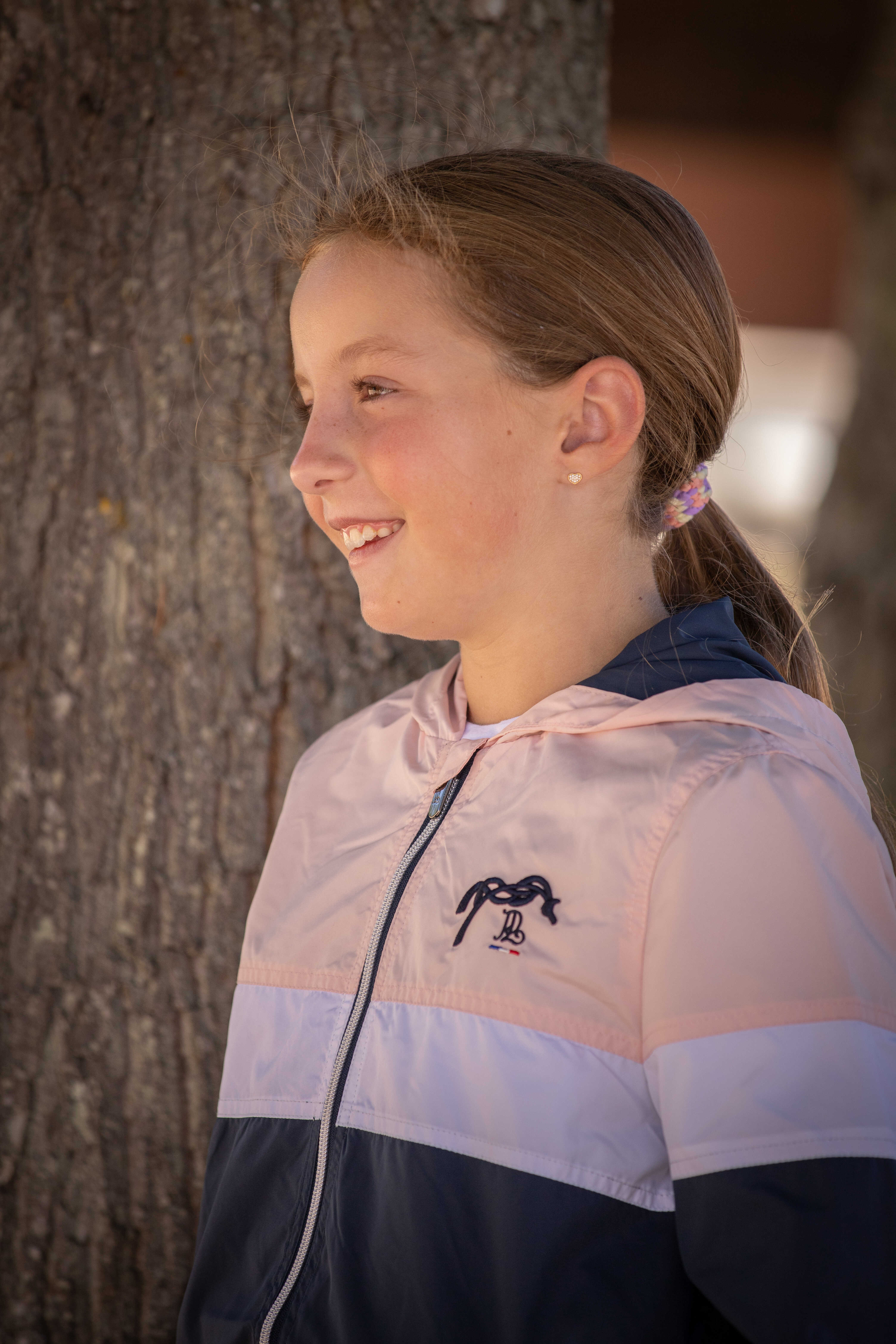 Pénélope Kids Eden Celecce Jacket Navy/white/pink - 7