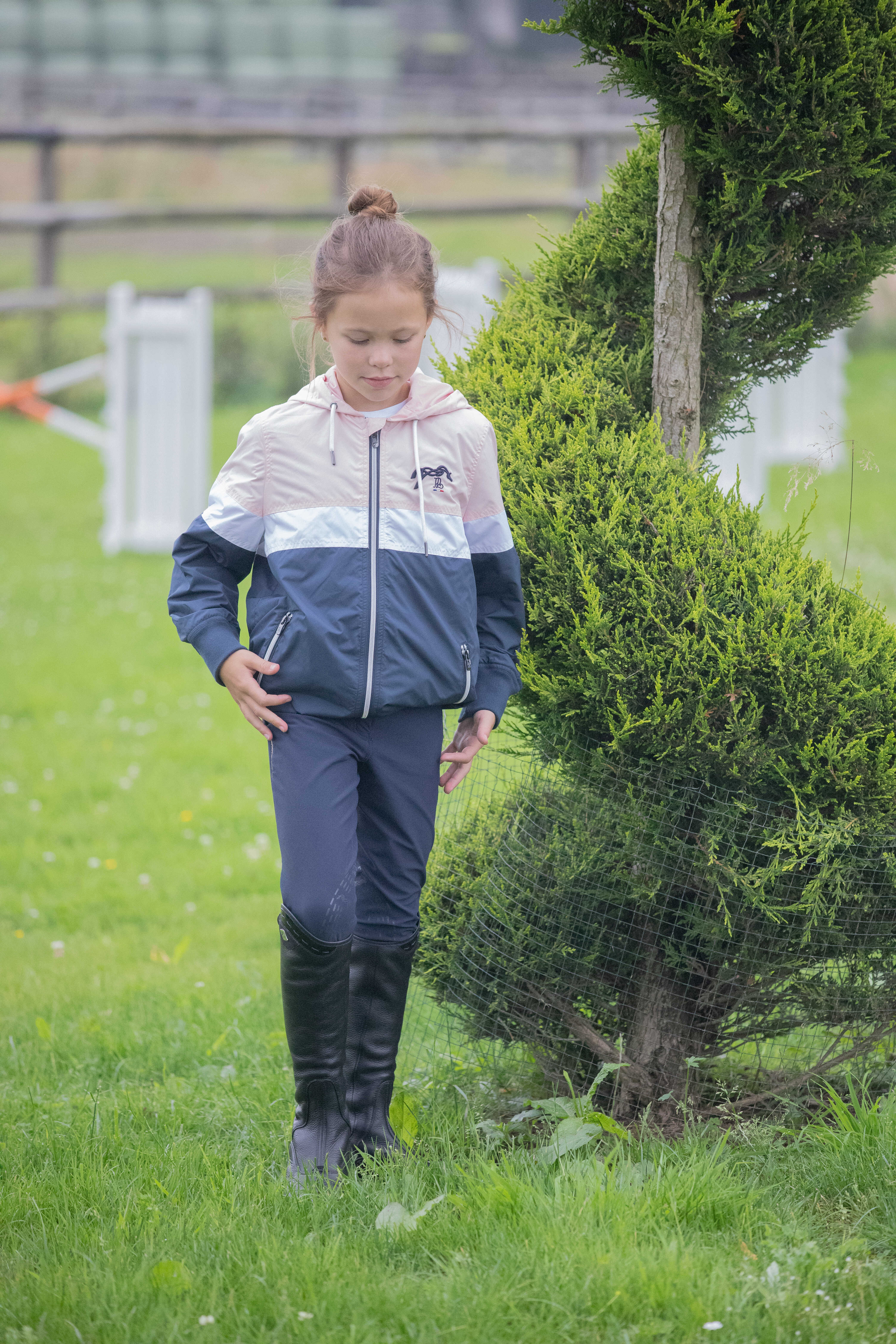 Pénélope Kids Eden Celecce Jacket Navy/white/pink - 5