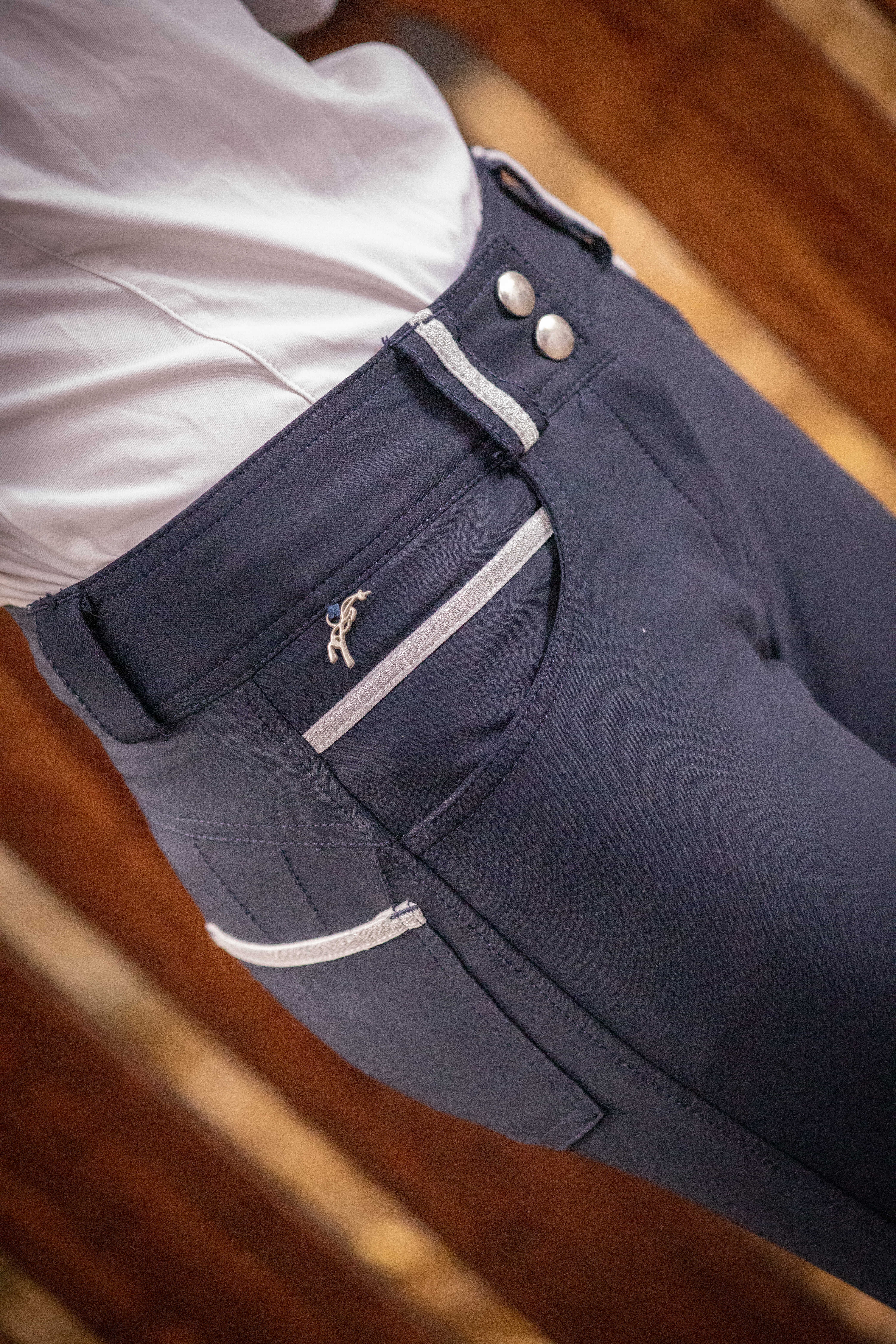 Pénélope Kids Eden Fun Breeches Navy blue - 5