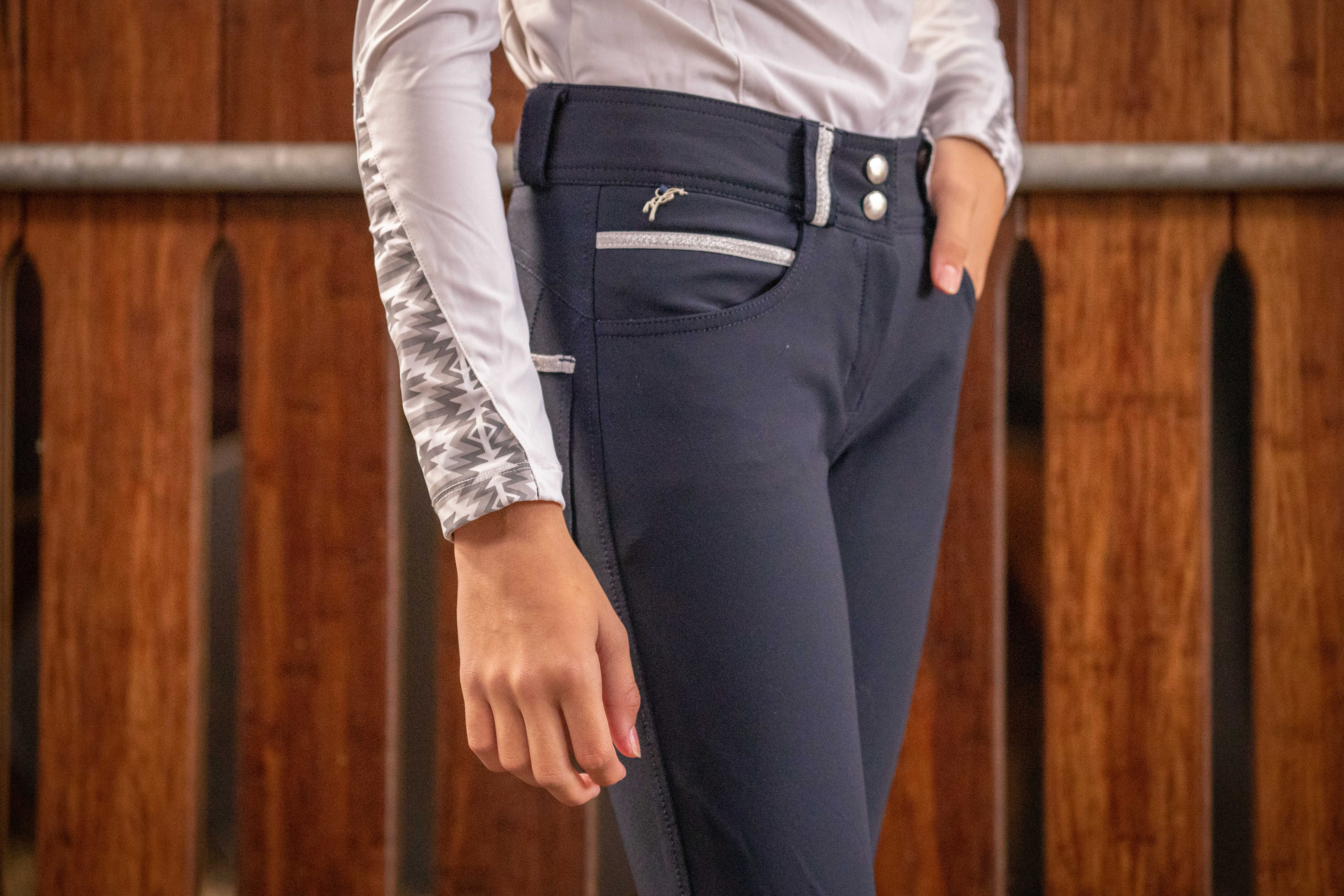 Pénélope Kids Eden Fun Breeches Navy blue - 3