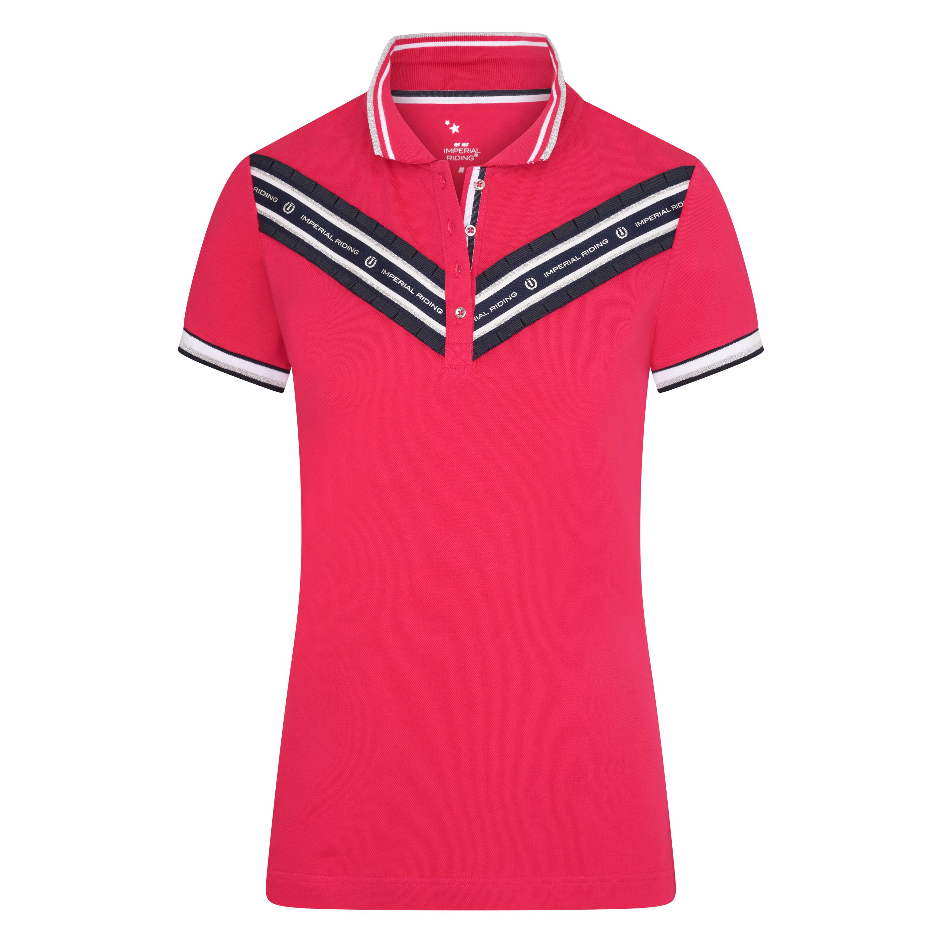 Imperial Riding Polo shirt Love - Bright Rose