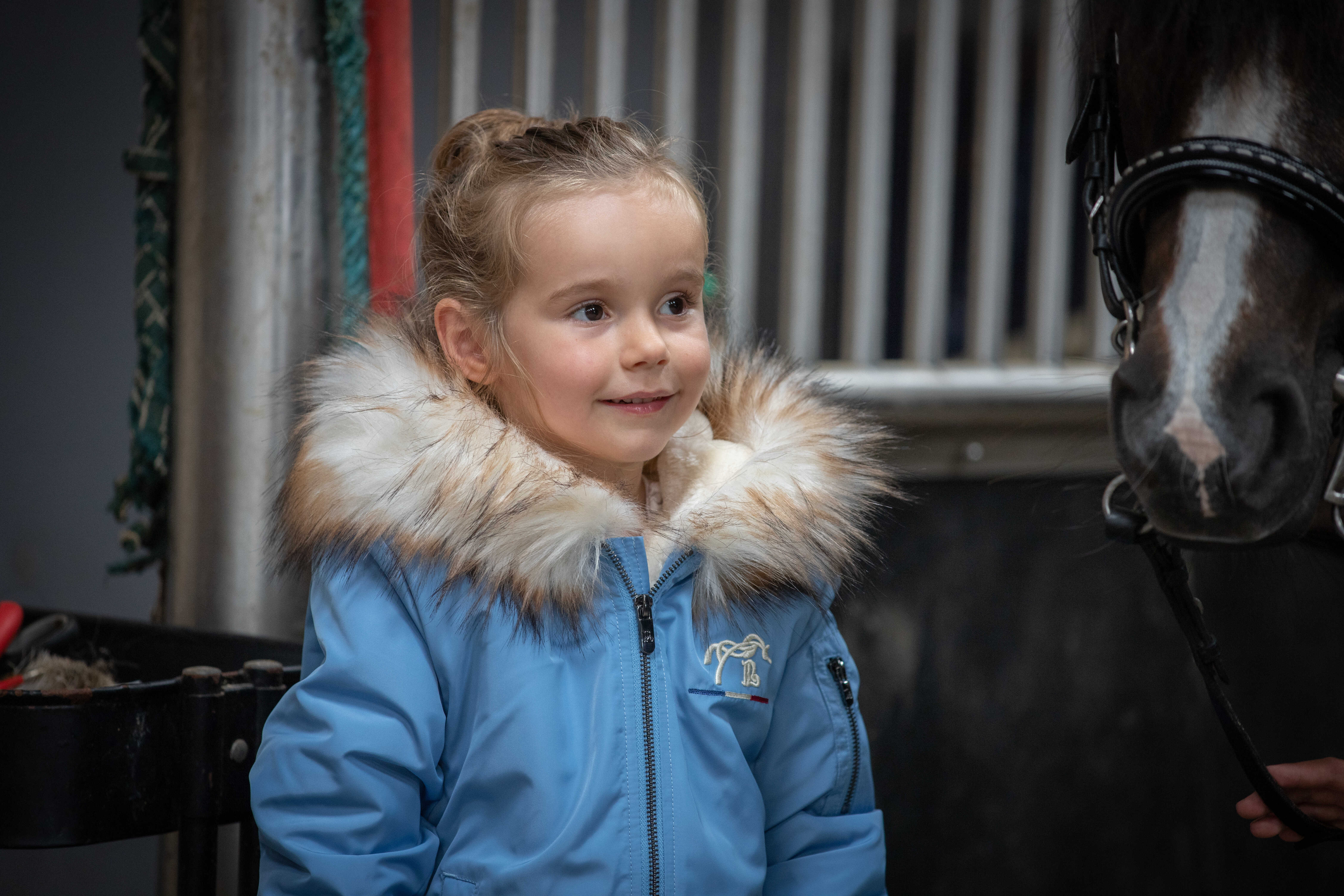 Pénélope Kids Eden Lyon Bomber Jacket Light blue - 7