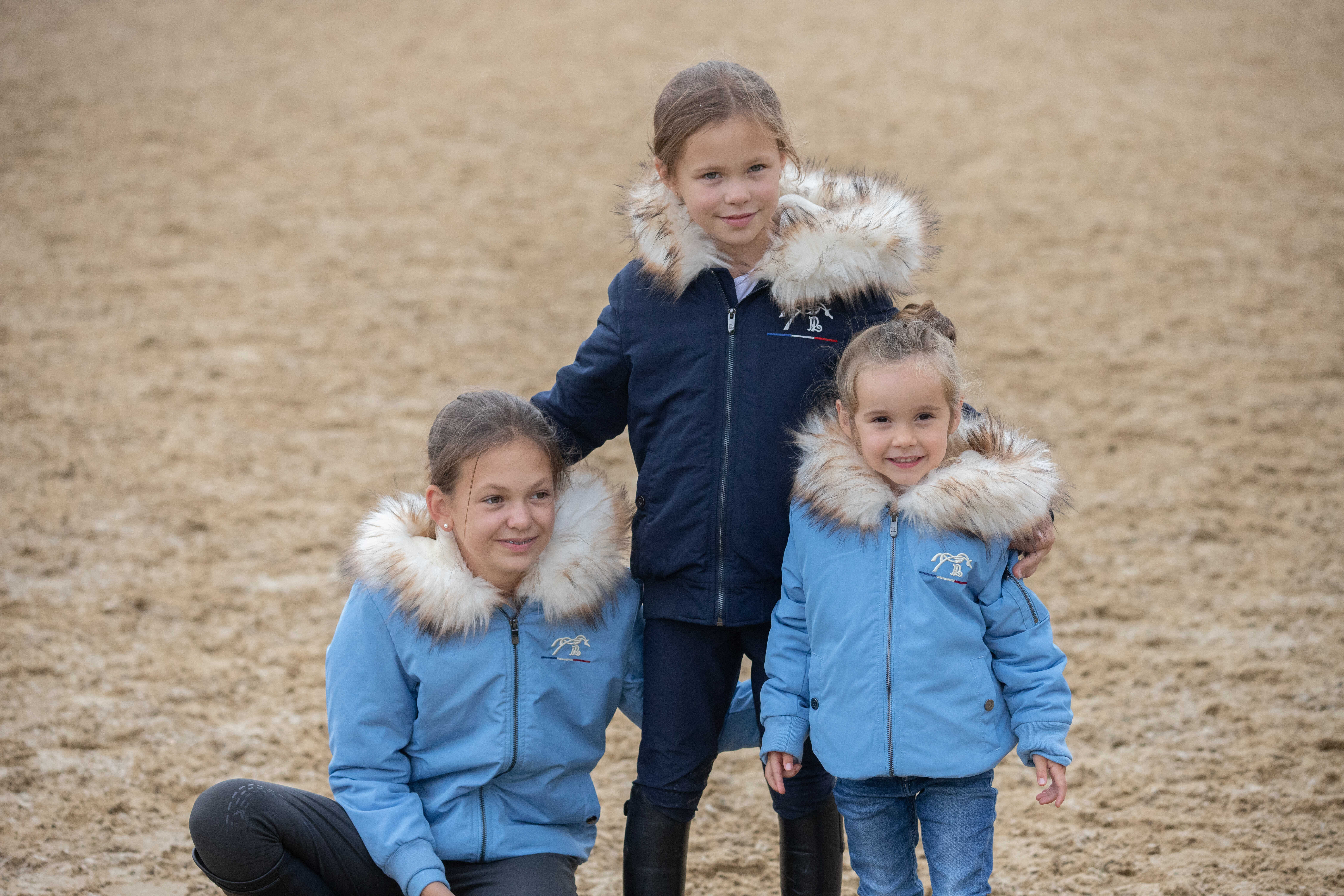 Pénélope Kids Eden Lyon Bomber Jacket Light blue - 13