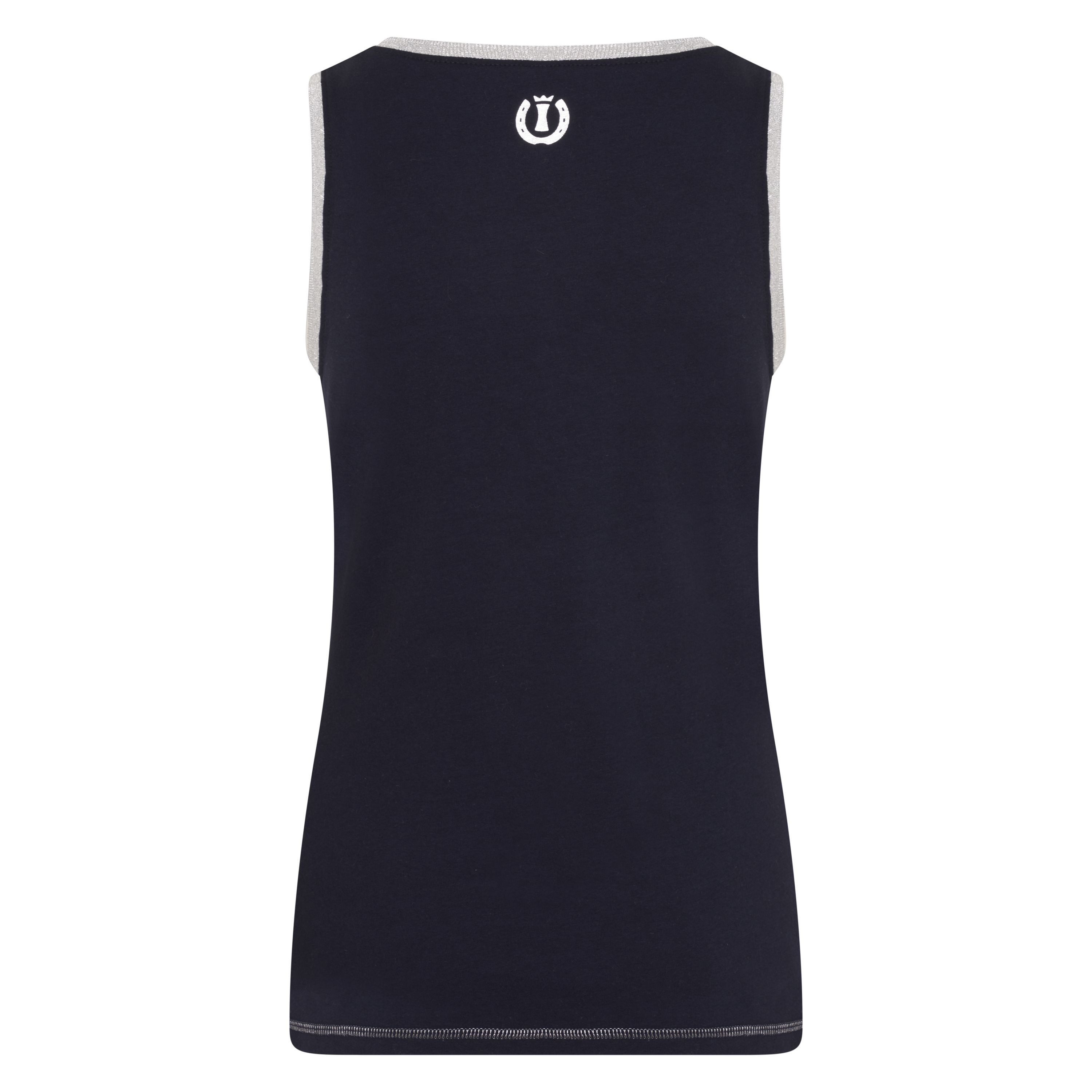 Imperial Riding Top Shimmer - Navy - 2
