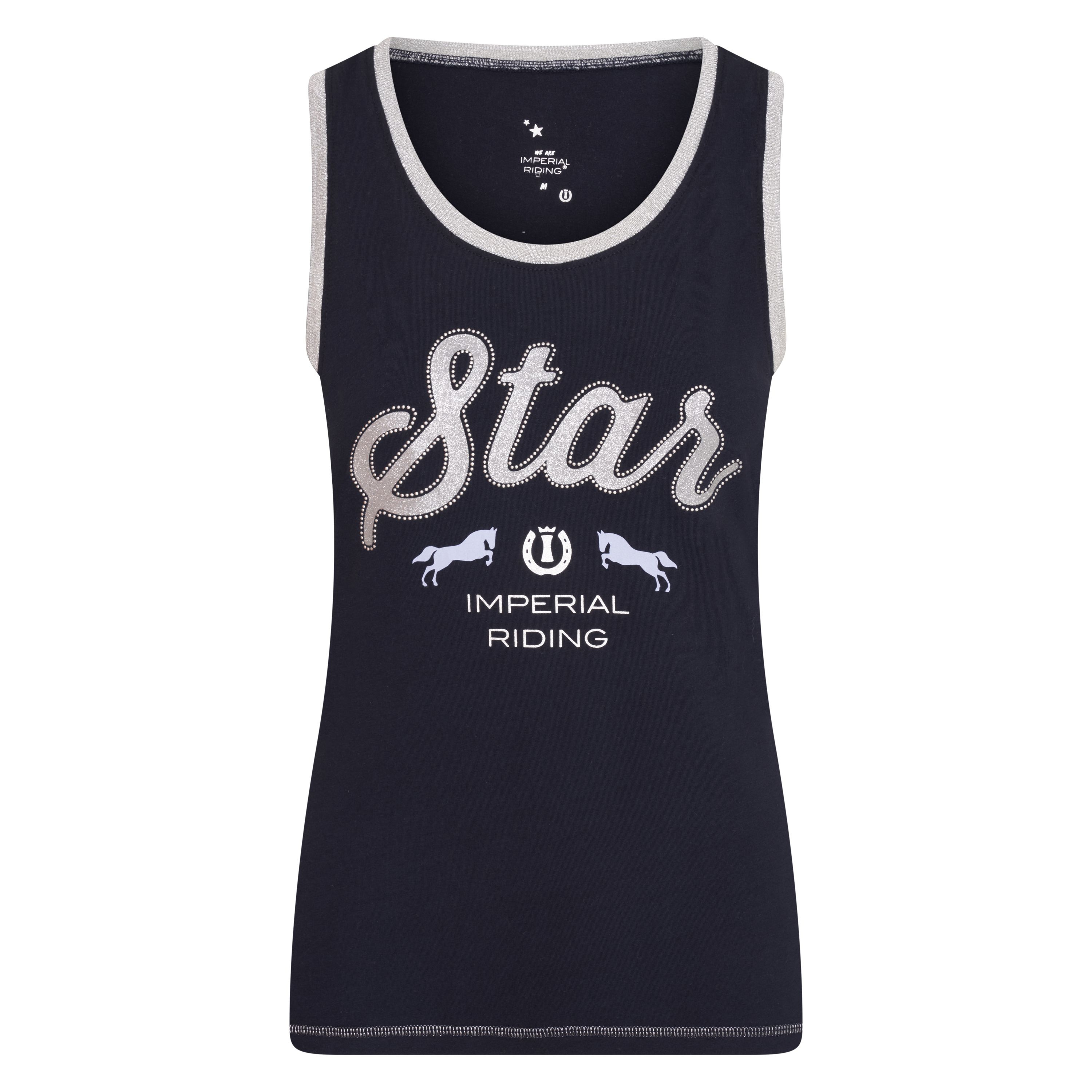 Imperial Riding Junior Topp Shimmer - Marinblå