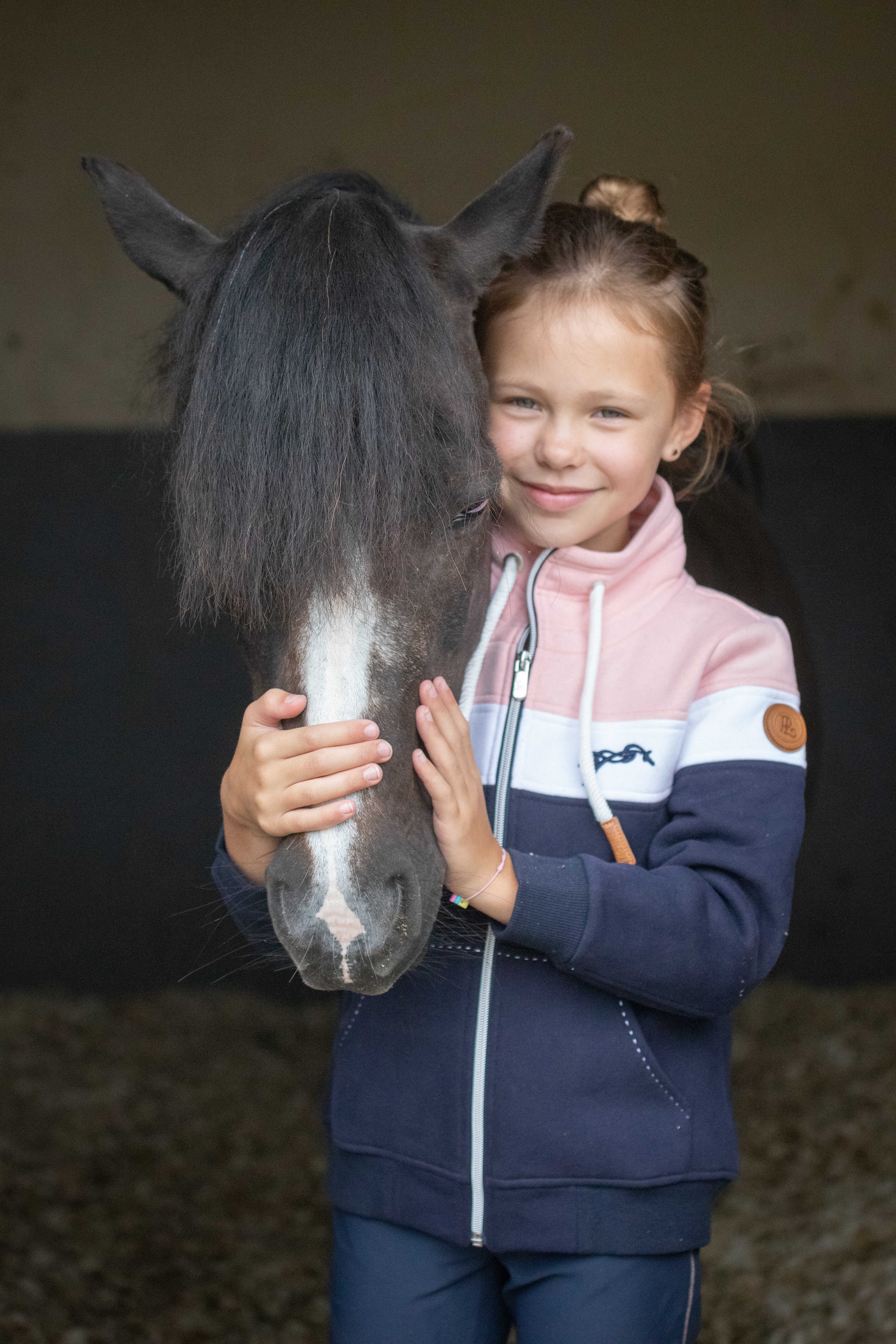 Pénélope Kids Eden Native Hoodie Navy blue