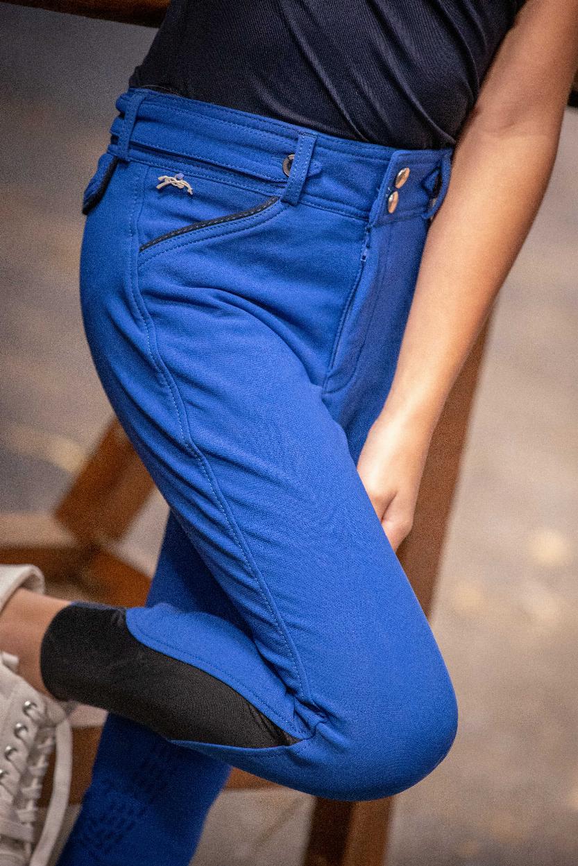 Penelope Eden Point Sellier Ridbyxor Kungsblå (6 år)