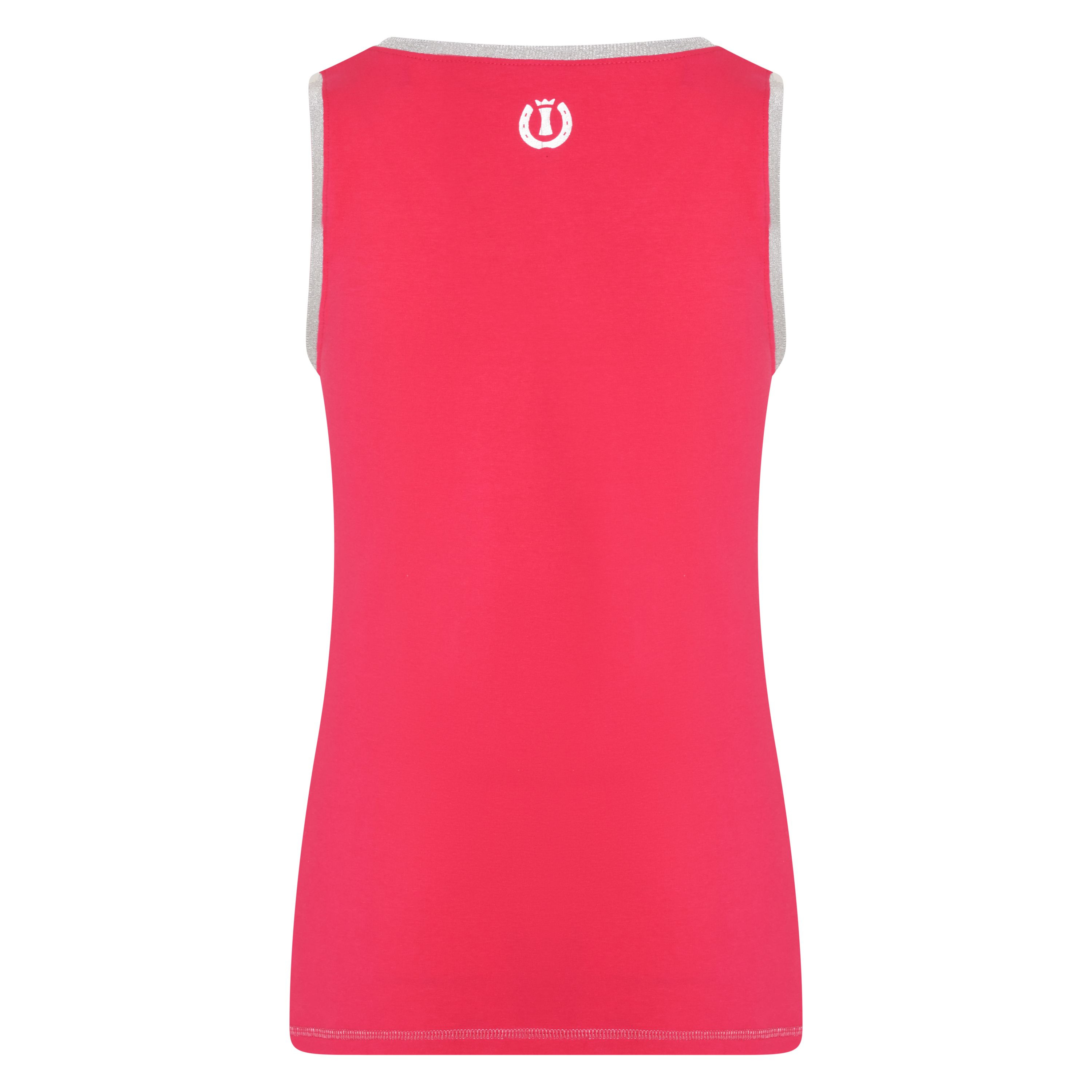 Imperial Riding Junior Top Shimmer - Bright Rose - 2