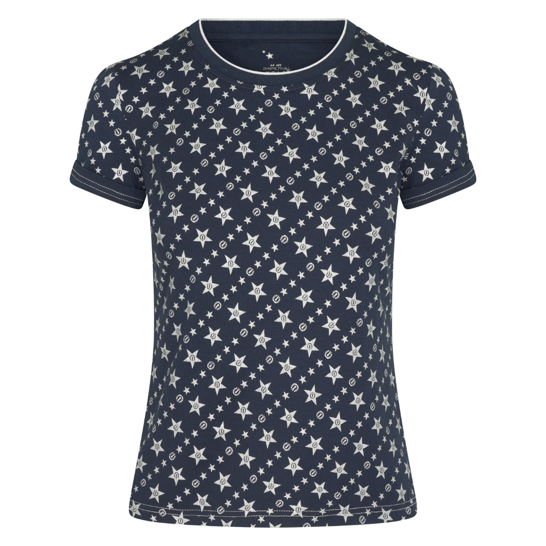 Imperial Riding T-shirt Bobby Star - Navy