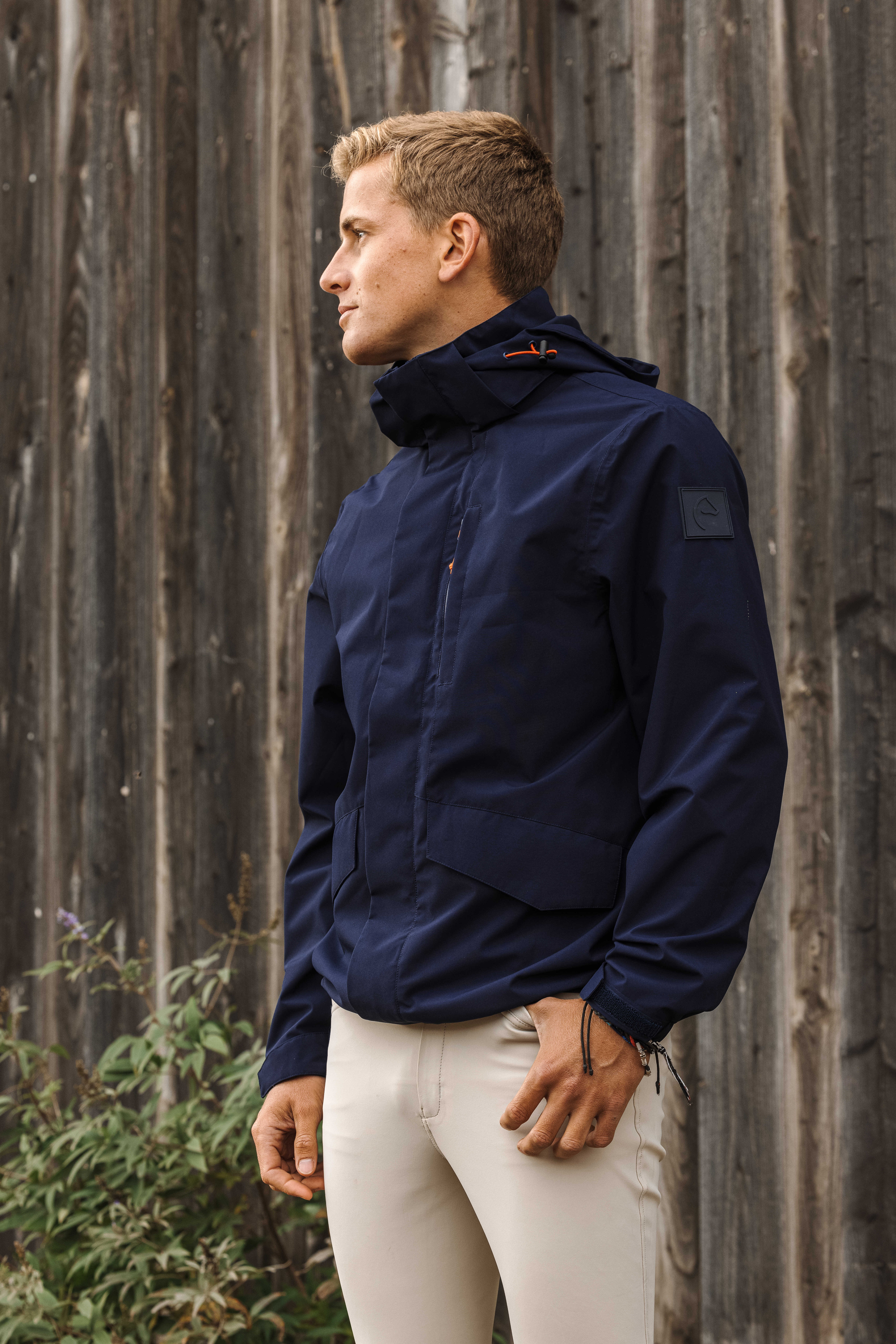 Equitheme Aaron Rain Jacket Navy blue - 3