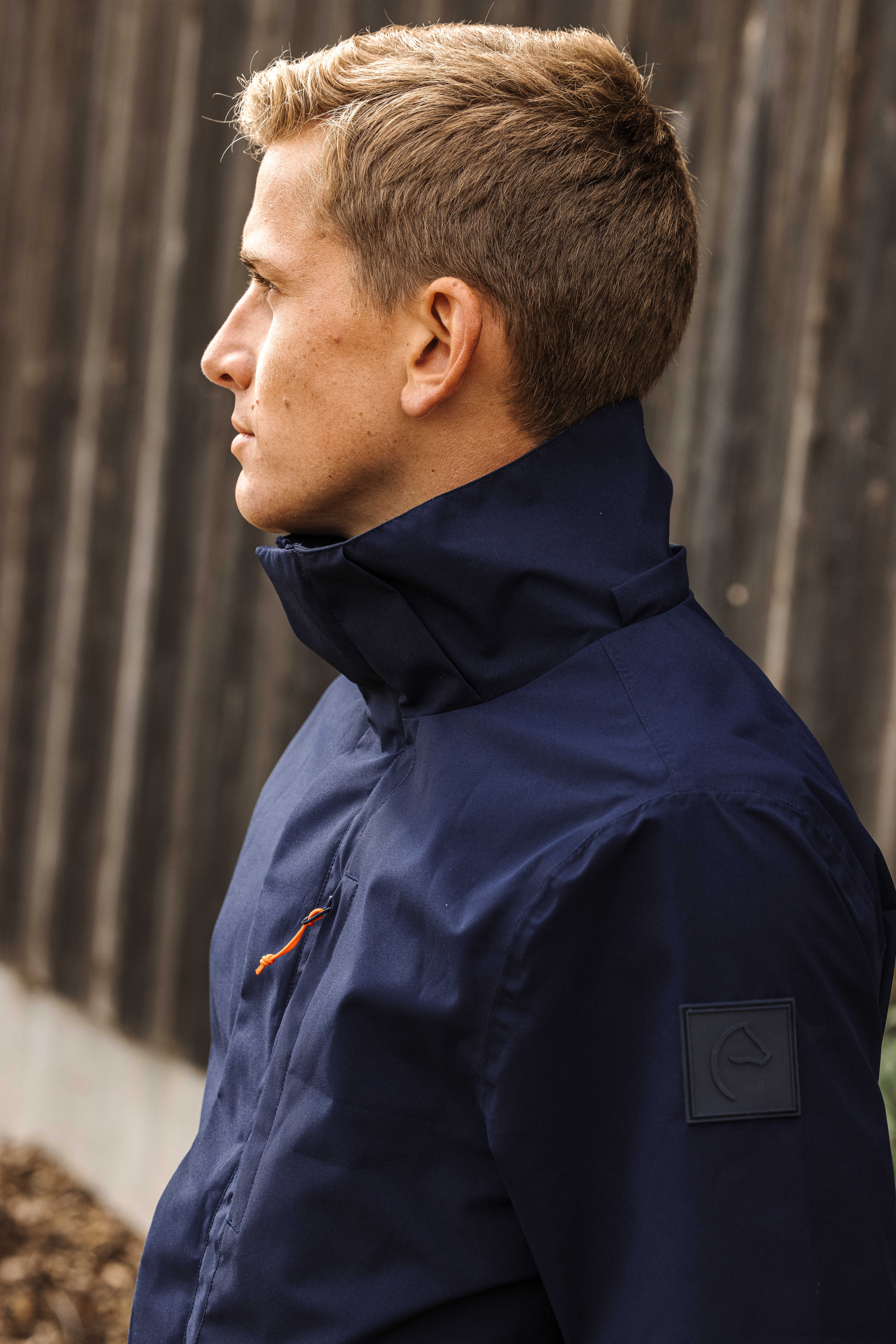 Equitheme Aaron Rain Jacket Navy blue - 4