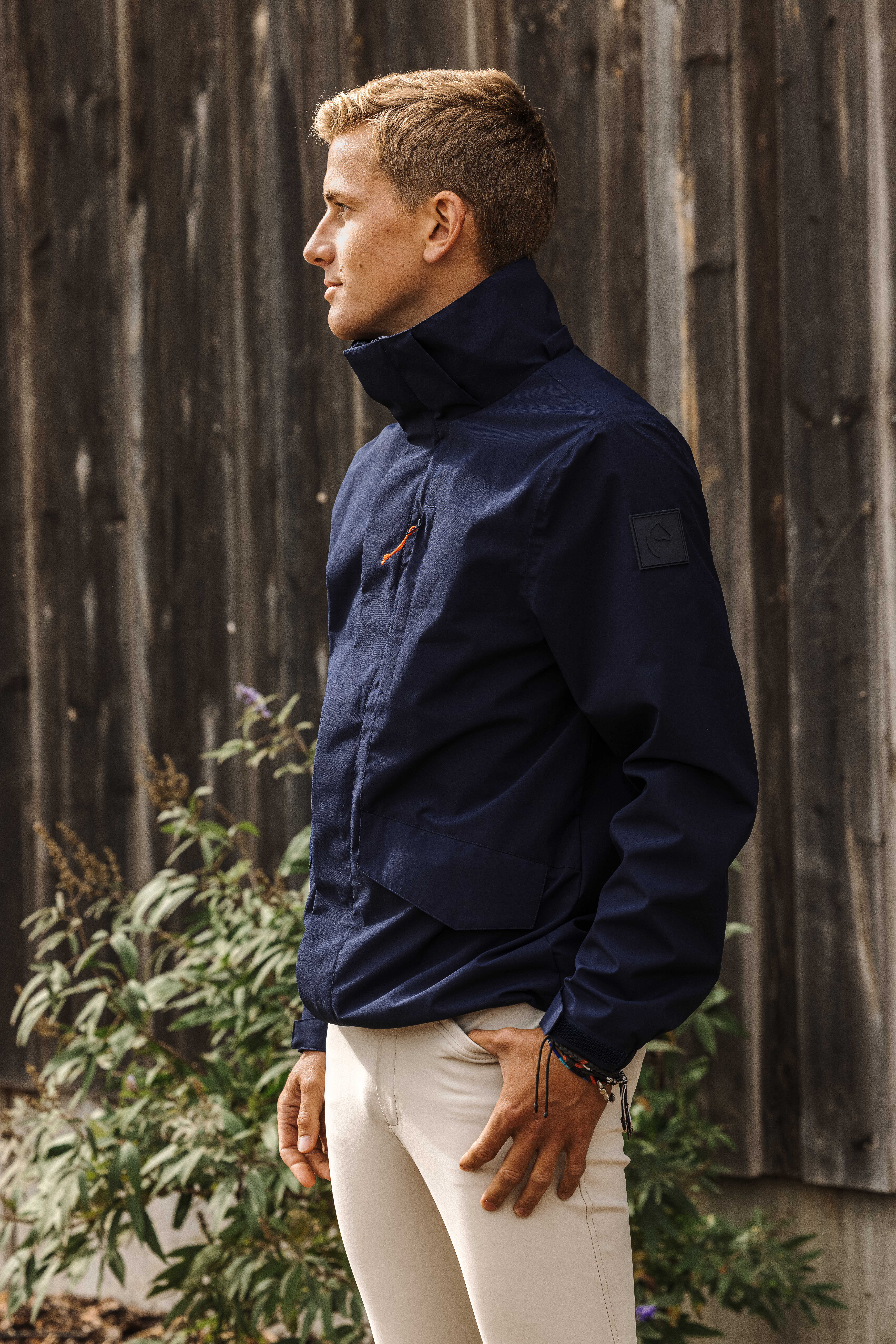 Equitheme Aaron Rain Jacket Navy blue - 2