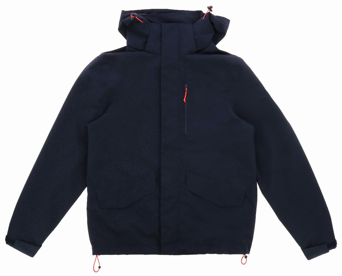 Equitheme Aaron Rain Jacket Navy blue