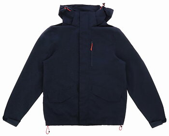 Equitheme Aaron Rain Jacket Navy blue