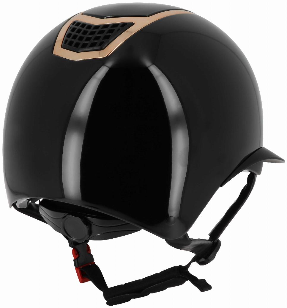 Equithème Airy LM Ridhjälm Svart/Rosé (M)