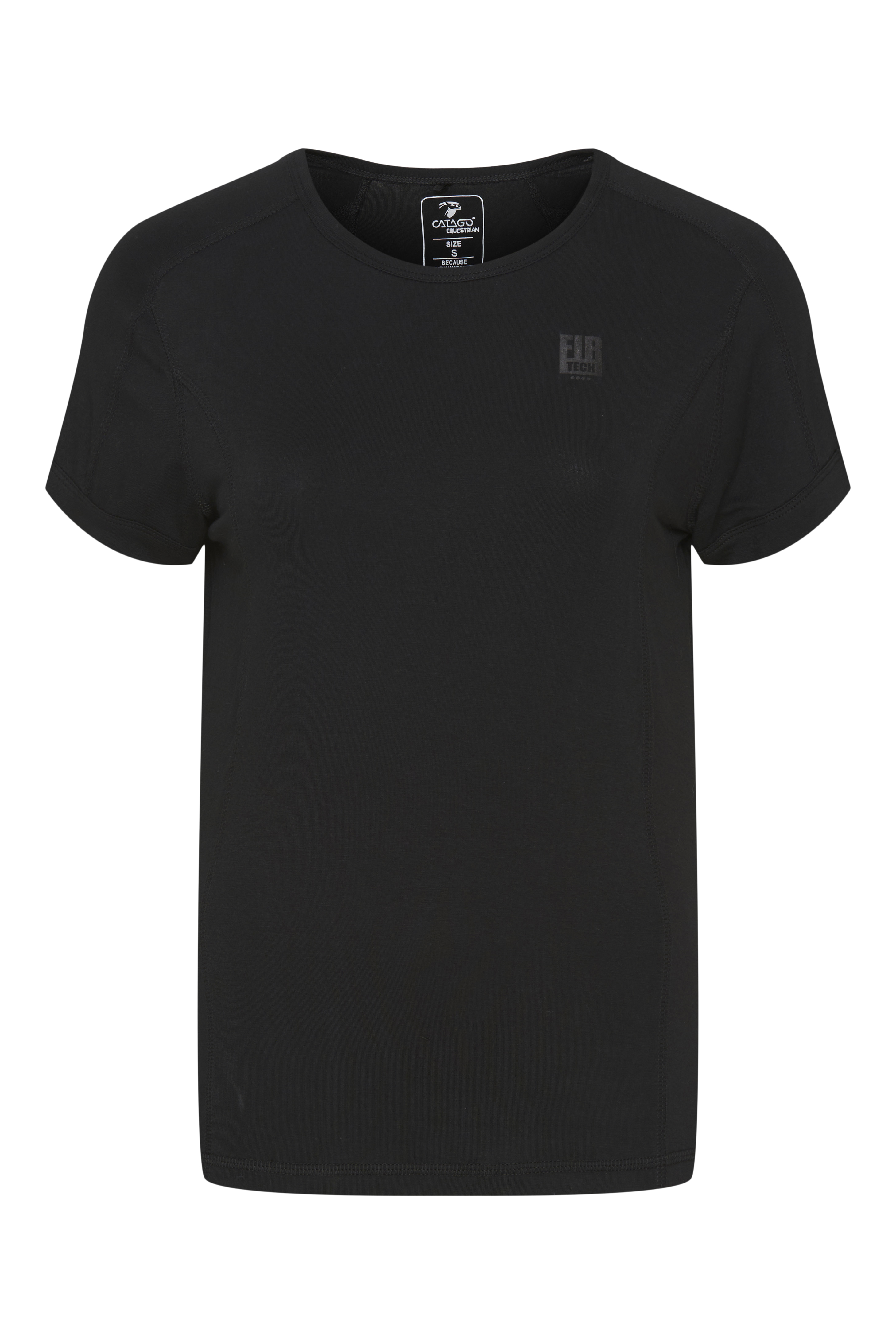 CATAGO FIR-Tech T-shirt - Black, Catago