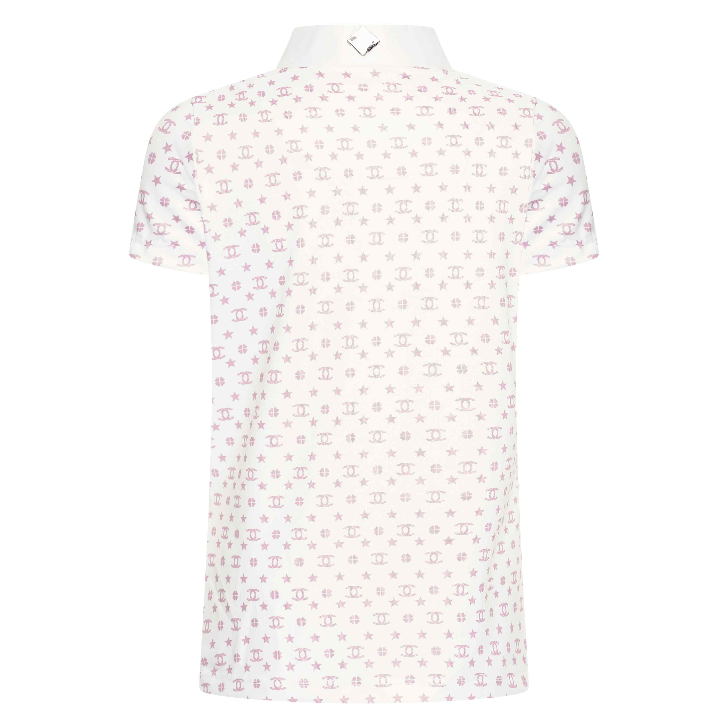 Imperial Riding Junior KIDS Tech top Roxy - White-Pink - 2
