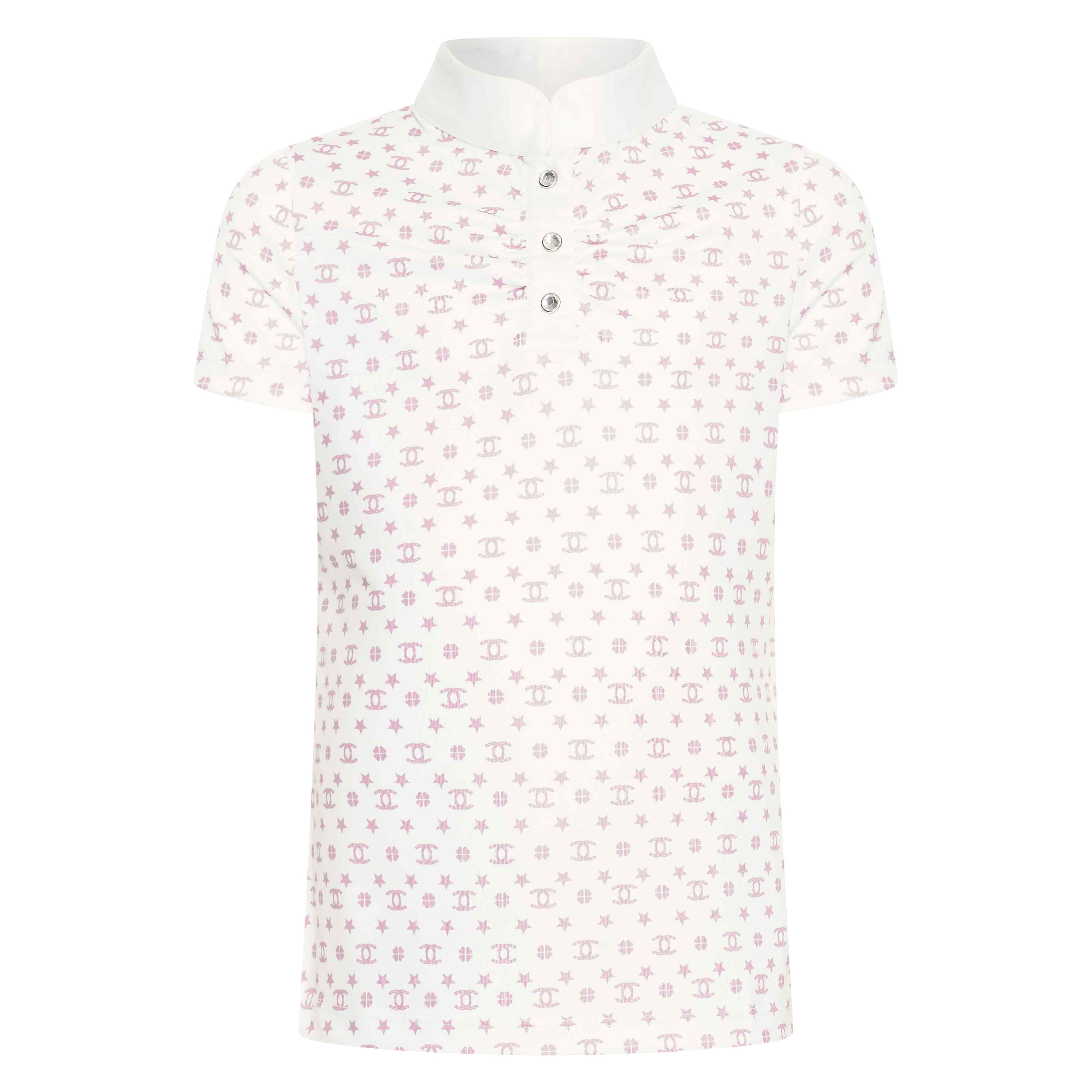Imperial Riding Junior KIDS Tech top Roxy - White-Pink