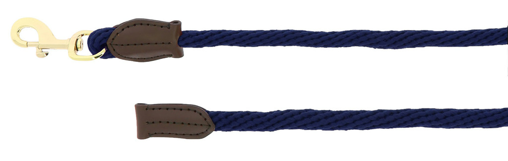 NORTON Cuir Tie Rope Navy - 2