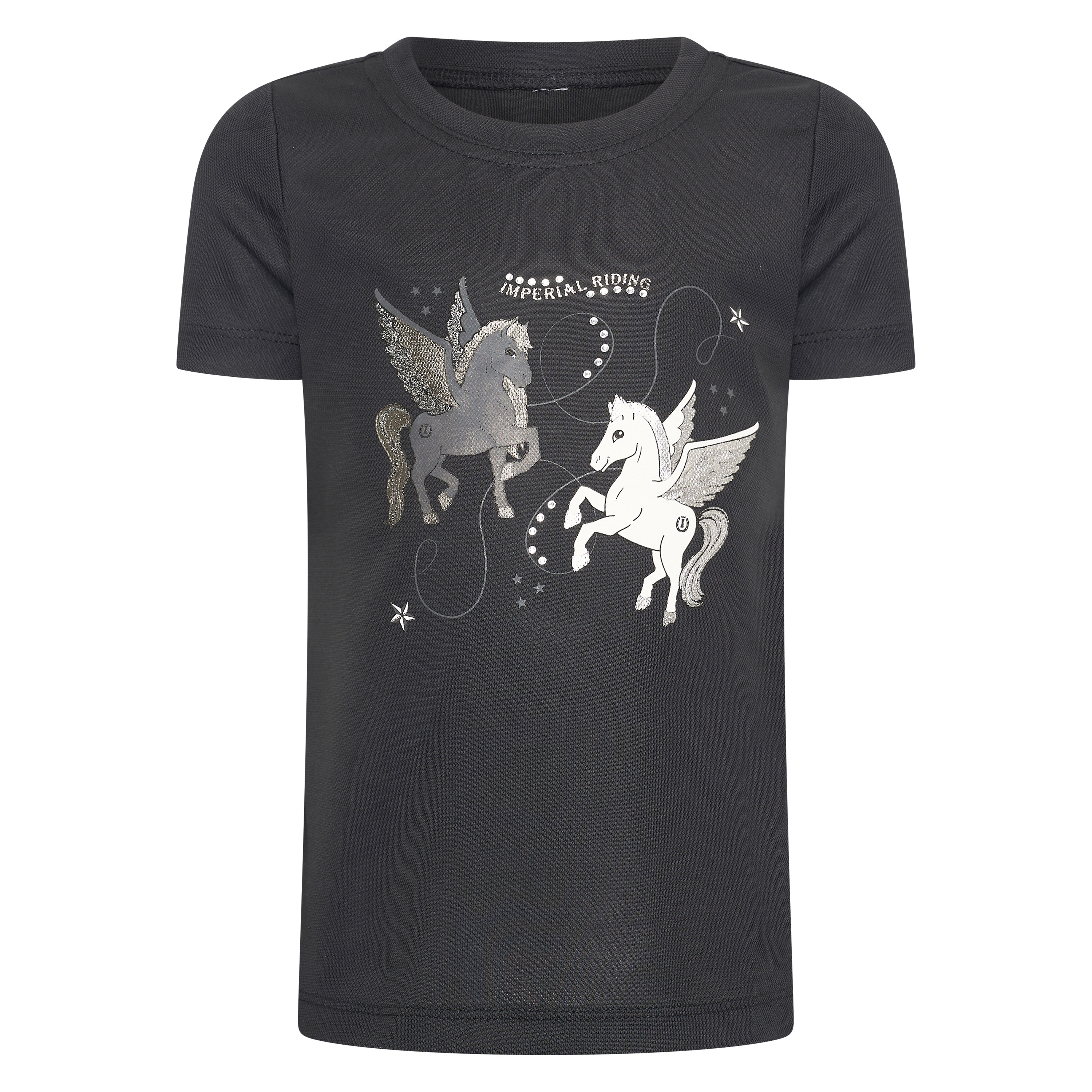 Imperial Riding Junior KIDS T-shirt Star Sky - Black