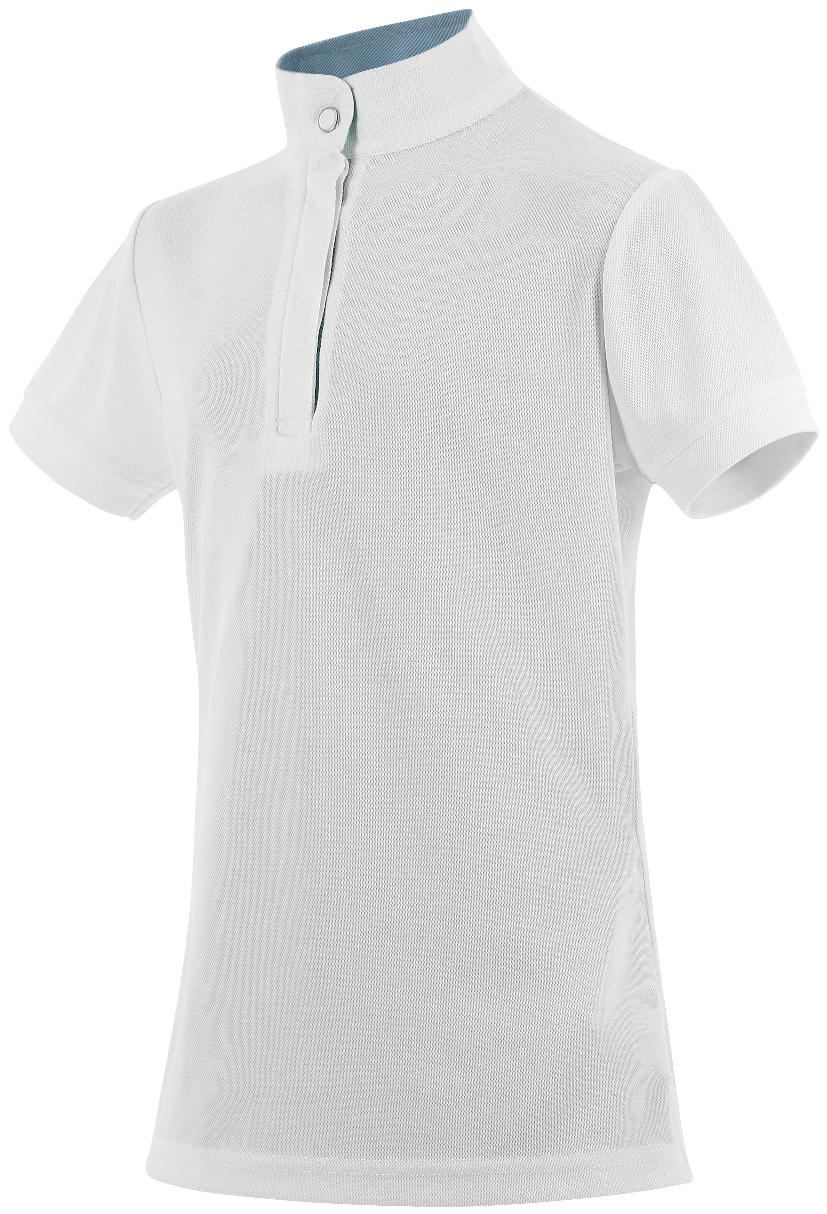 Equitheme Kids Betty Mesh Polo Competition Top White - 2