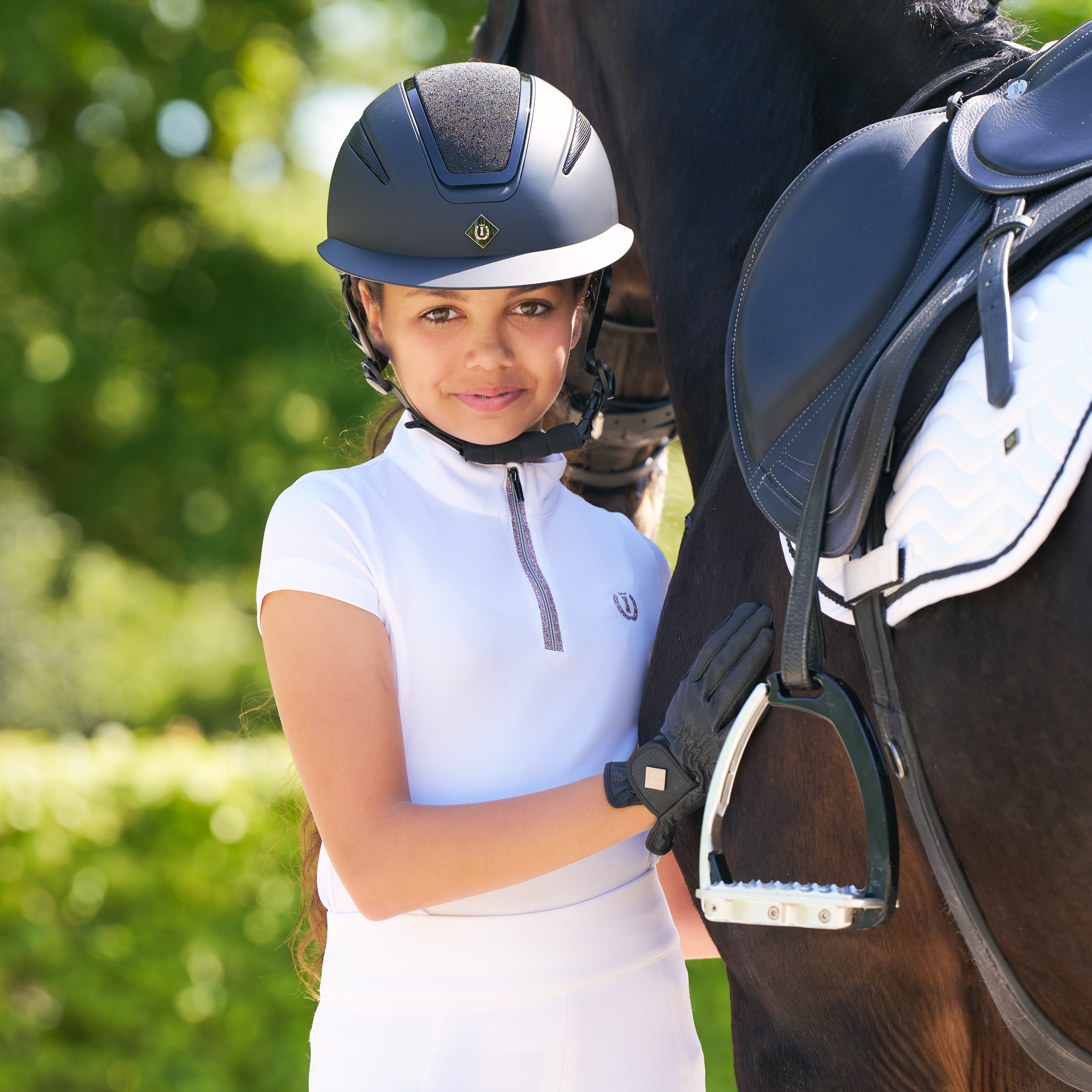 Imperial Riding Junior KIDS Top Arly - White - 3