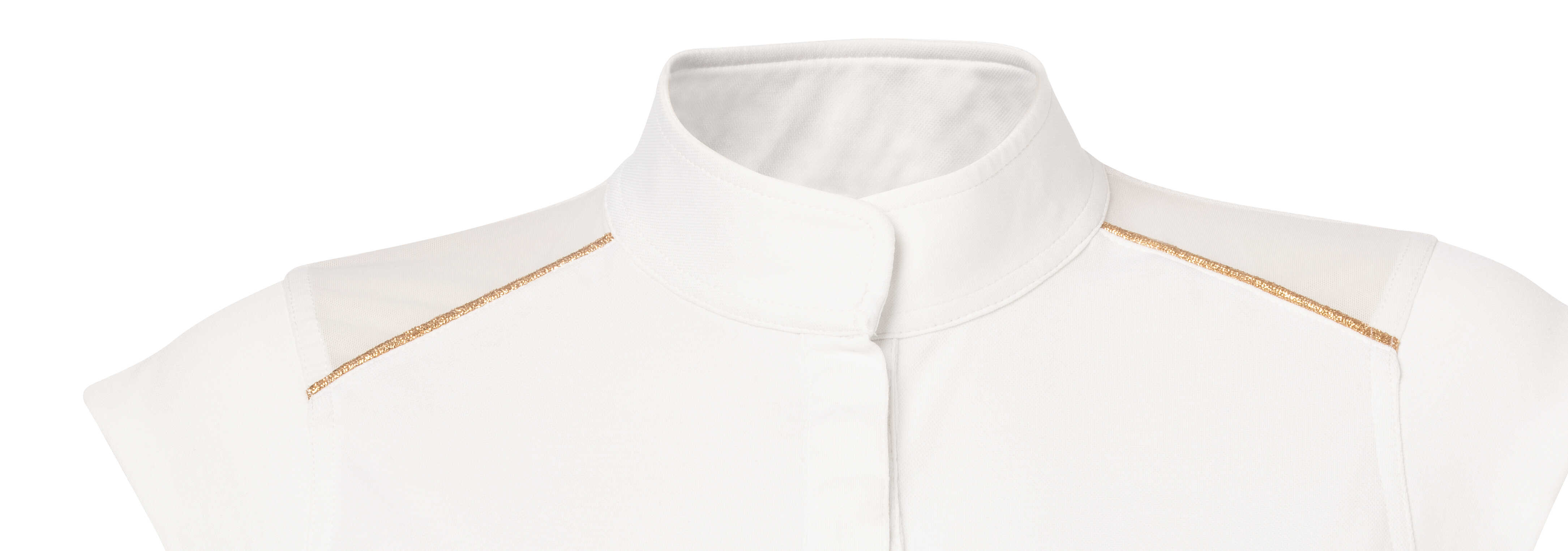 Equitheme Brussels Polo Competition Top White - 5