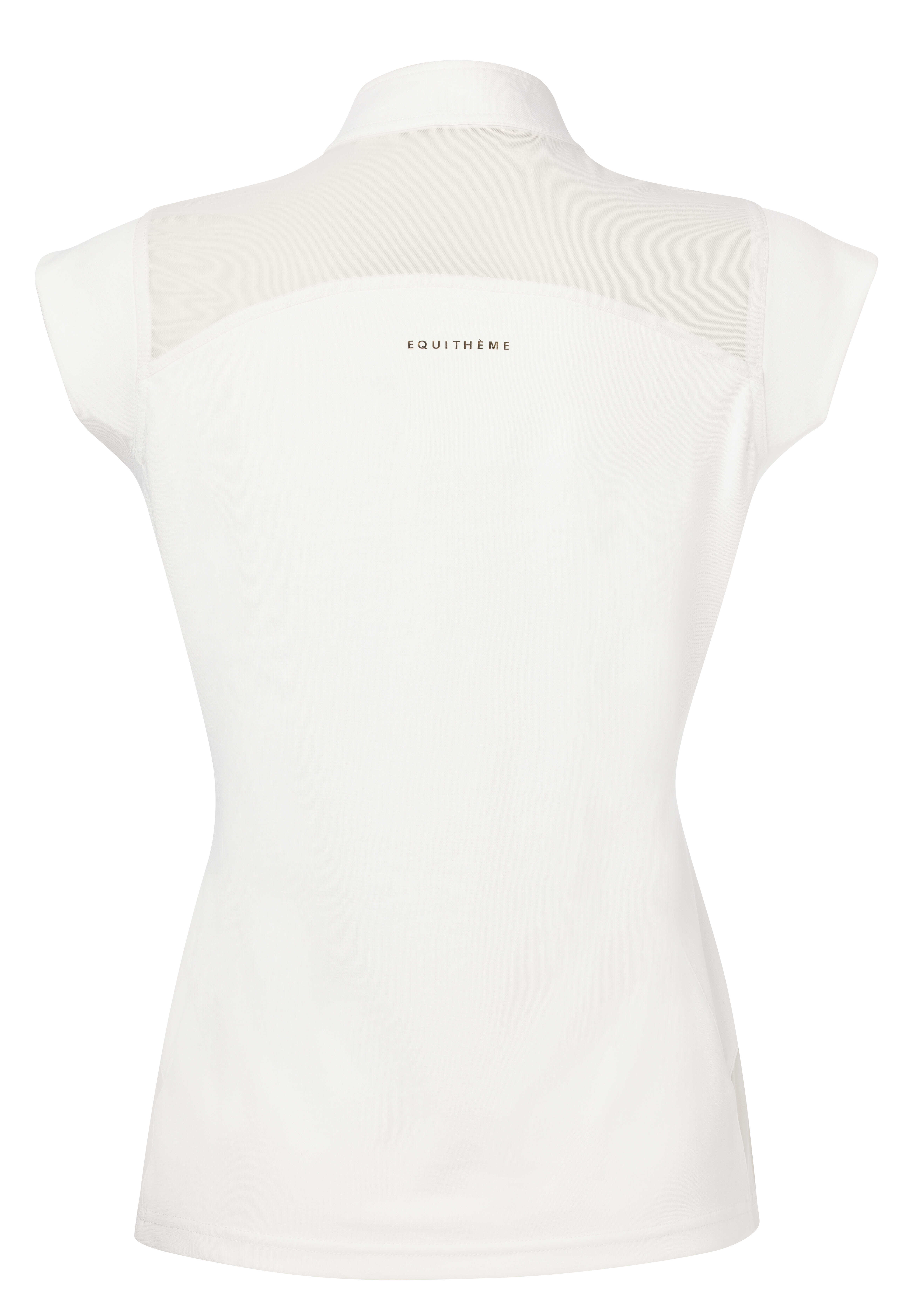 Equitheme Brussels Polo Competition Top White - 4