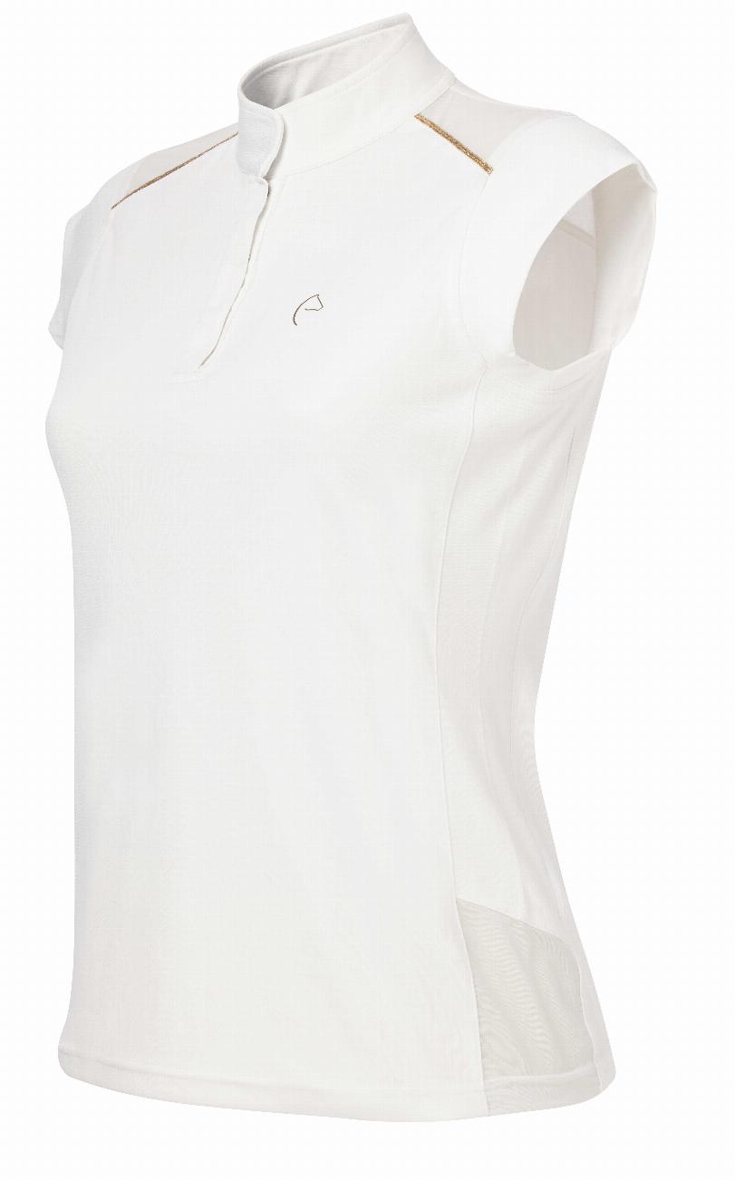 Equitheme Brussels Polo Competition Top White
