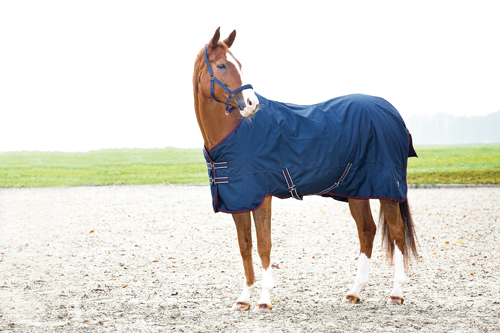 Horse Guard Turnout rug 400 g 600D navy - 2