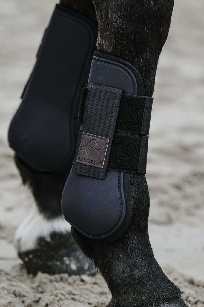 EQUITHEME Tendon Boots Black - 3