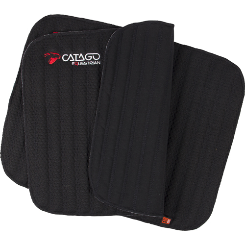 CATAGO FIR TECH leg wrap for riding black small