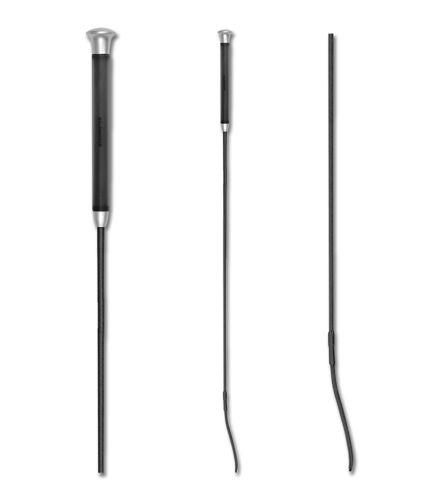 Waldhausen Dressyrspö with gel grip svart (100)