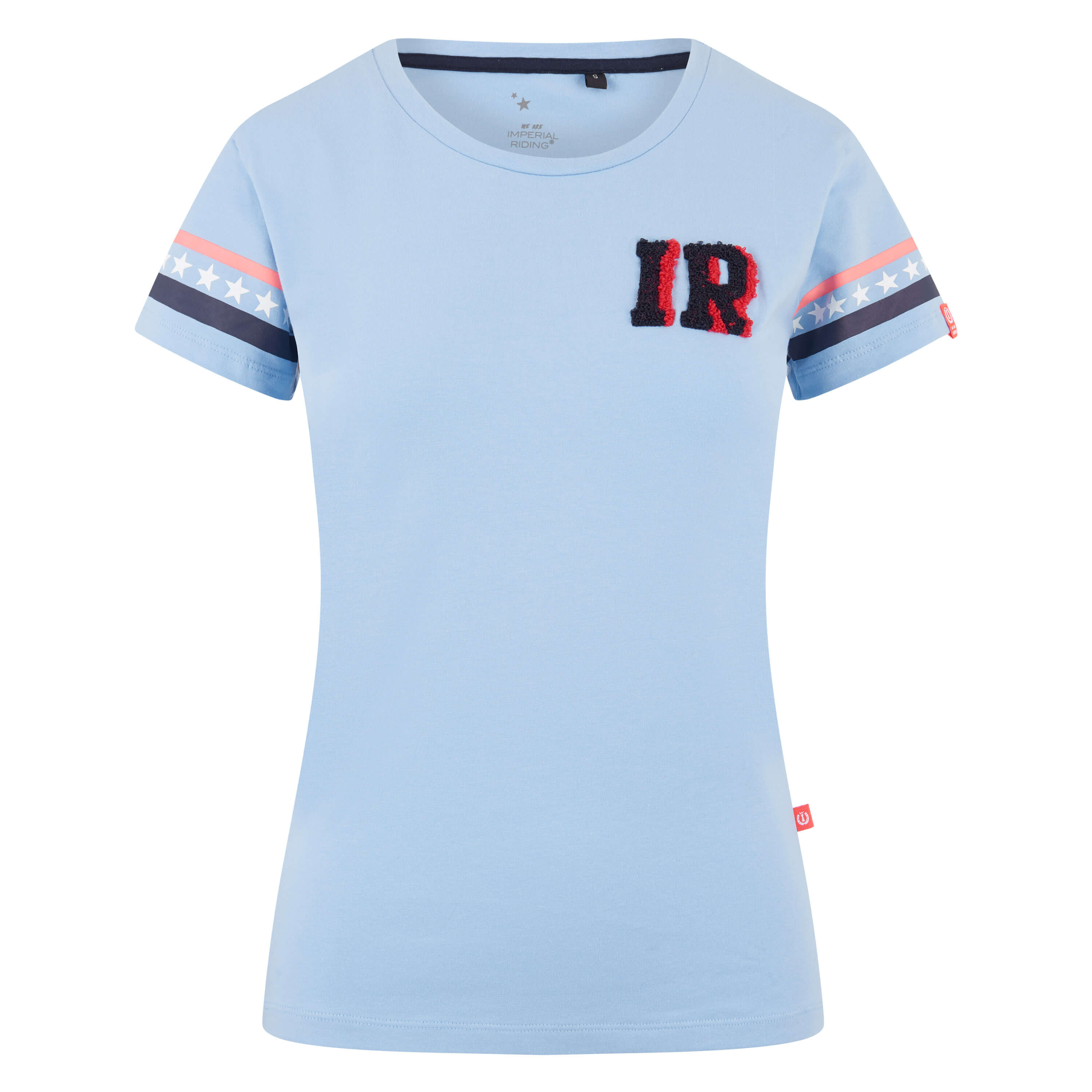 Imperial Riding T-shirt Stars & Stripes - Blue Breeze
