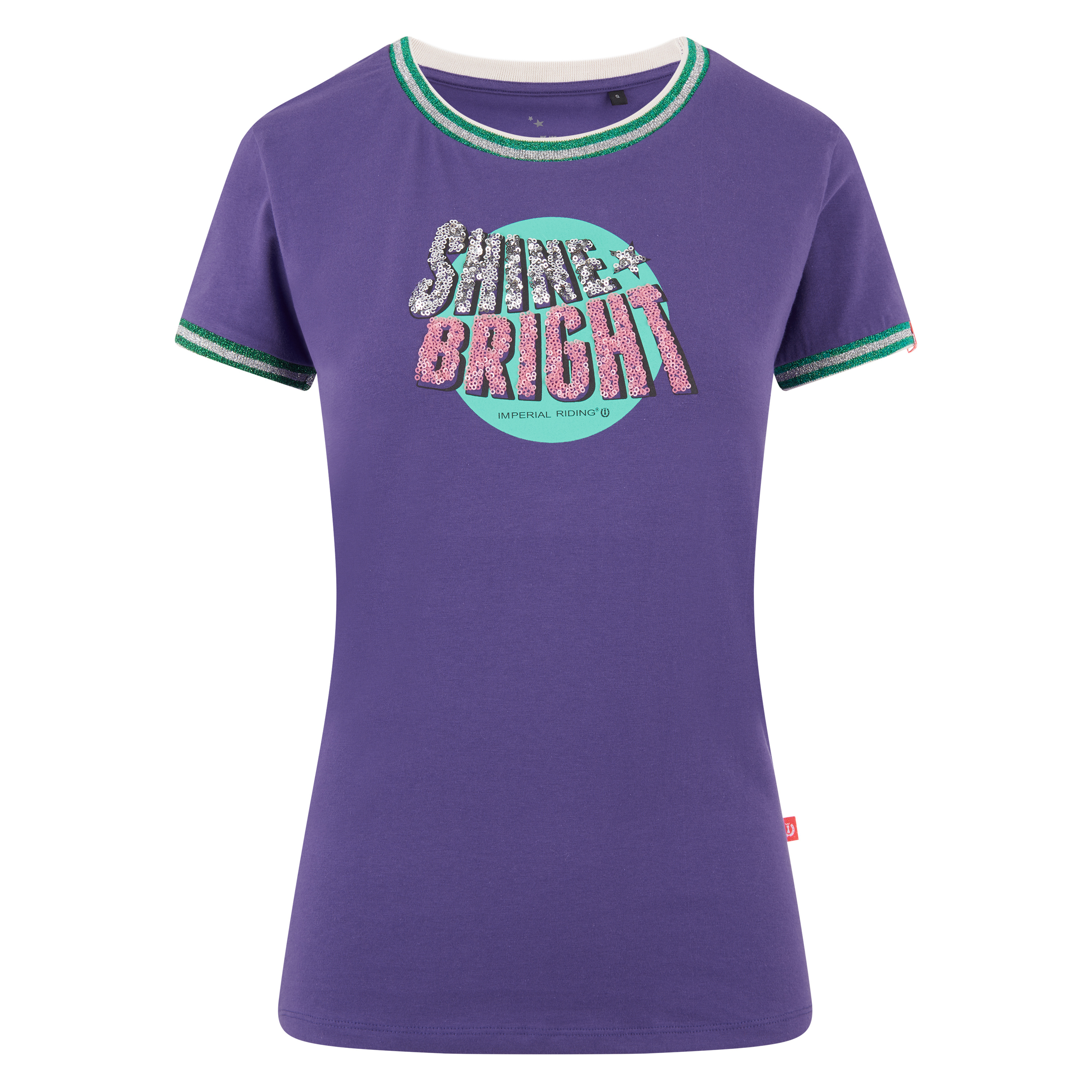 Imperial Riding T-paita Shine Bright - Kuninkaanvioletti