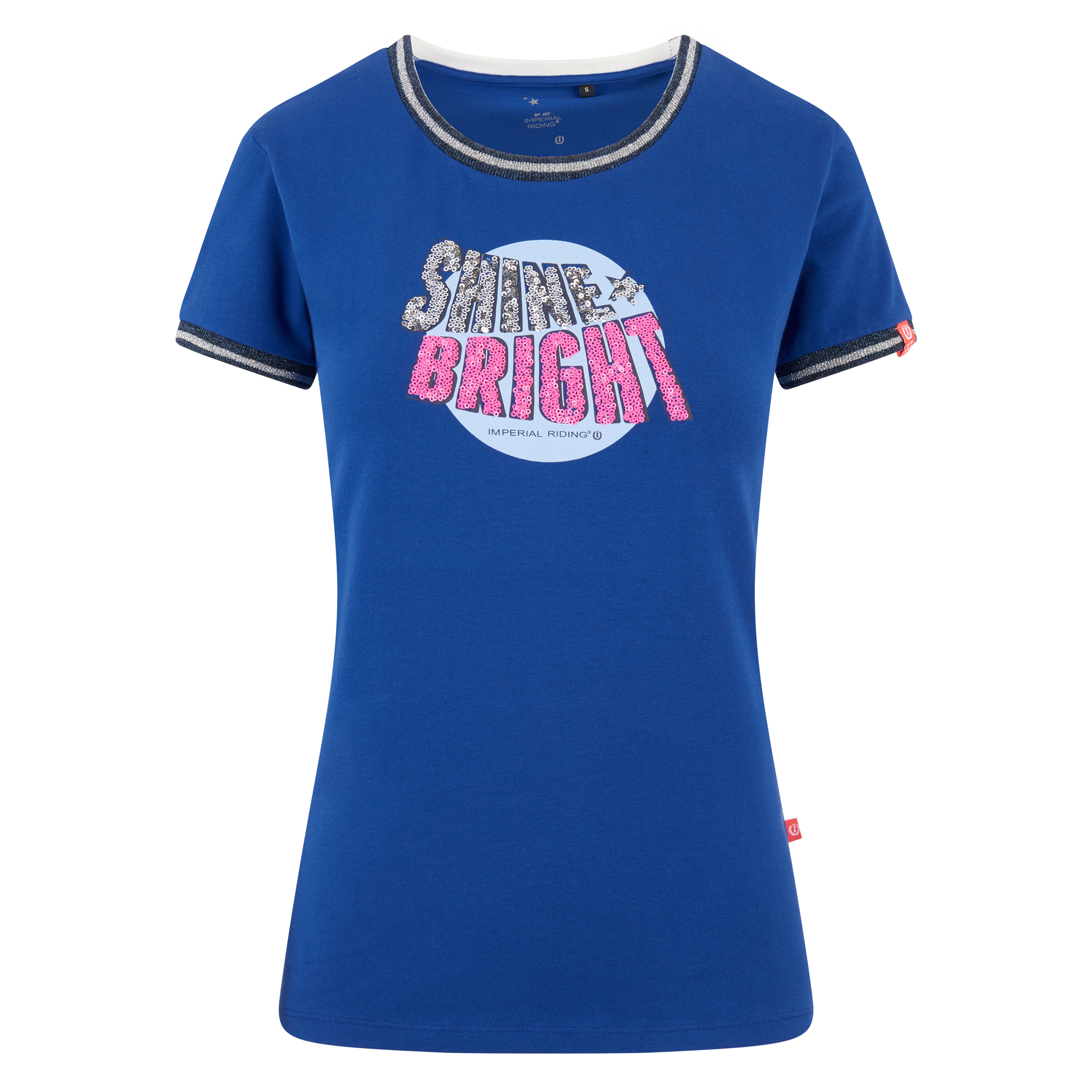 Imperial Riding T-shirt Shine Bright - Koboltblå