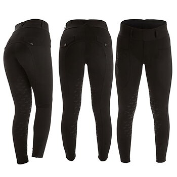 Horse Life Breggings Relove High Knee Grip - Black, 34 - only this copy