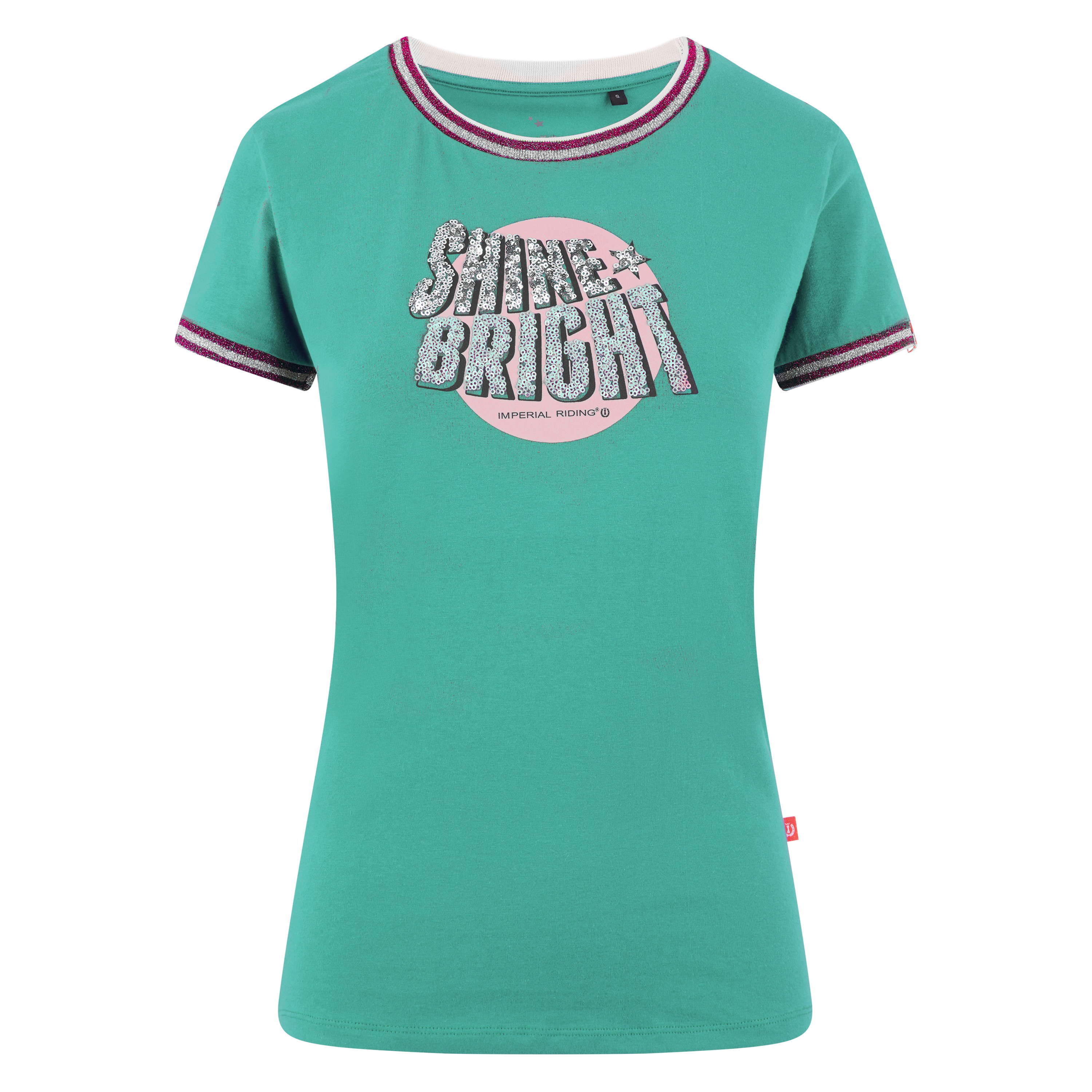 Imperial Riding T-shirt Shine Bright - Jadegrön
