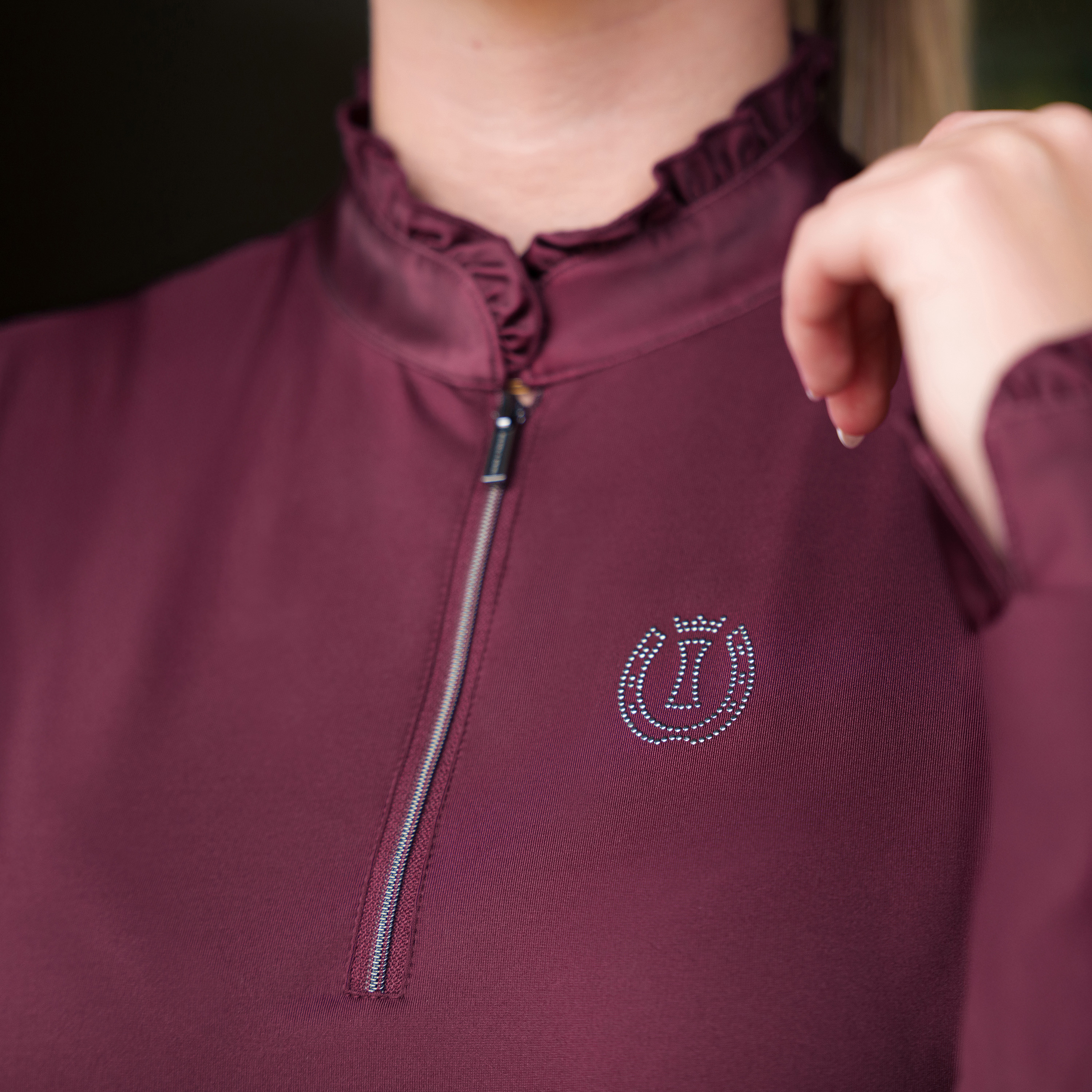 Imperial Riding Junior Top Anna longsleeve - Feige - 4
