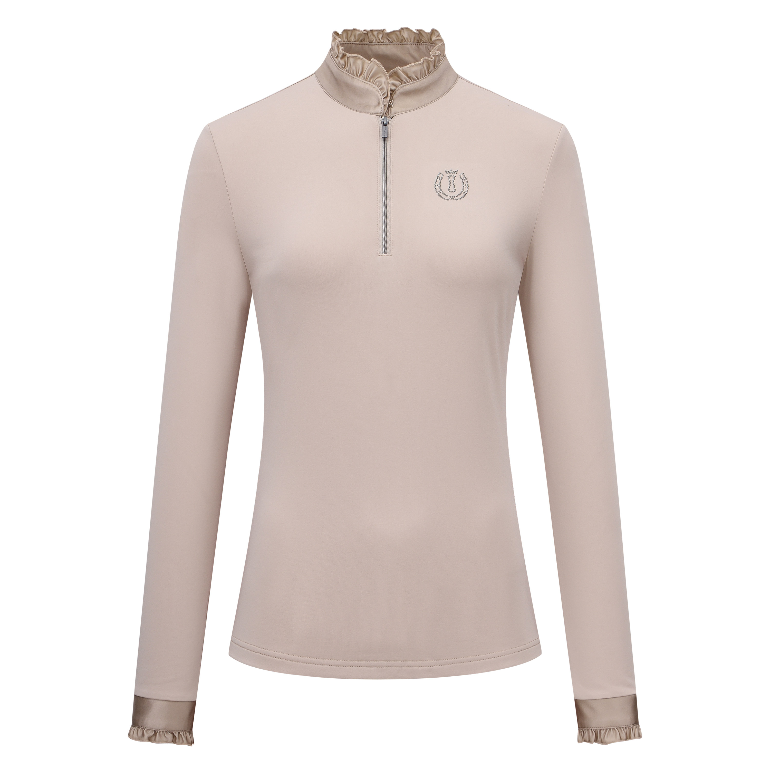 Imperial Riding Junior Top Anna longsleeve - Grey-Sand