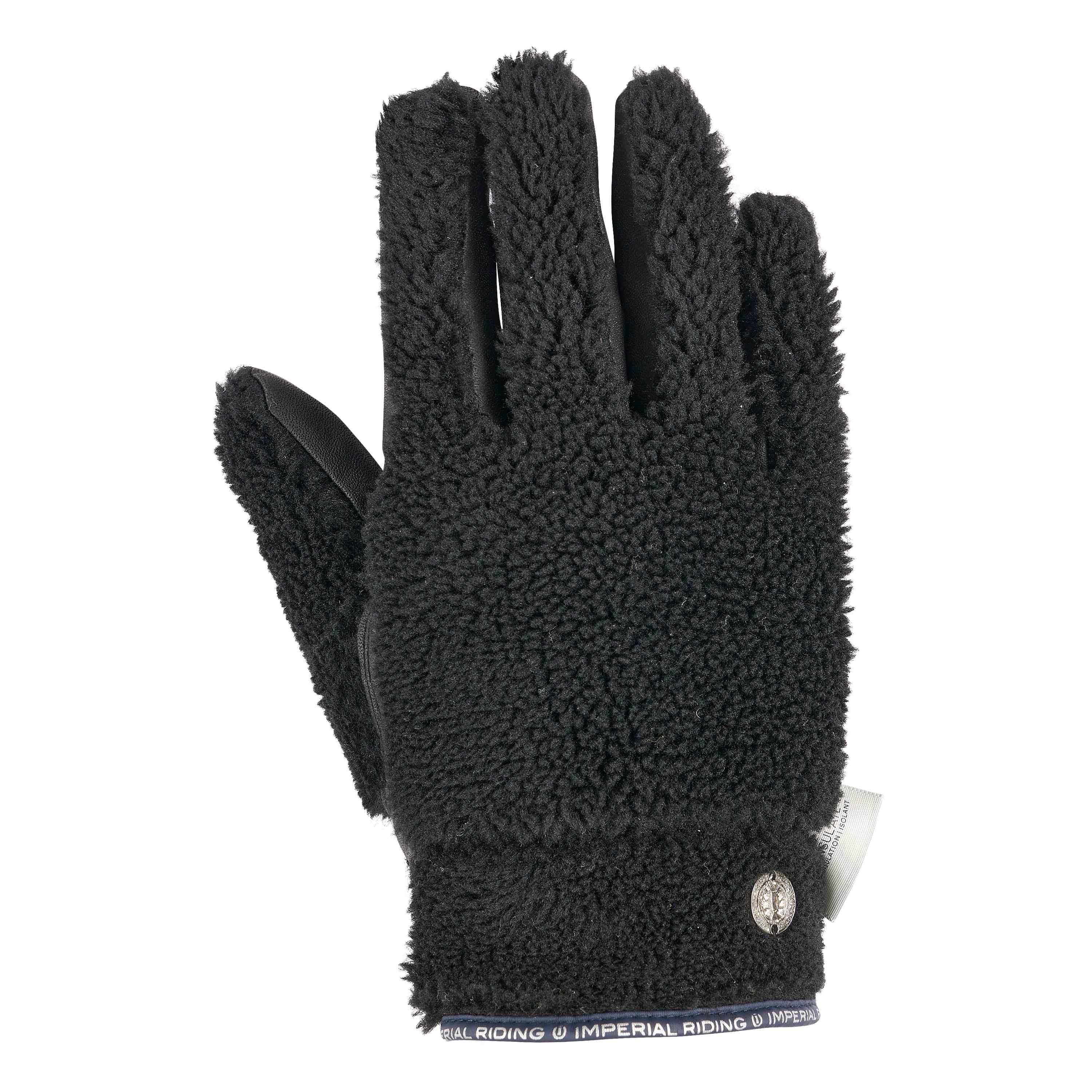 Imperial Riding Handskar Furry Star Black - 8