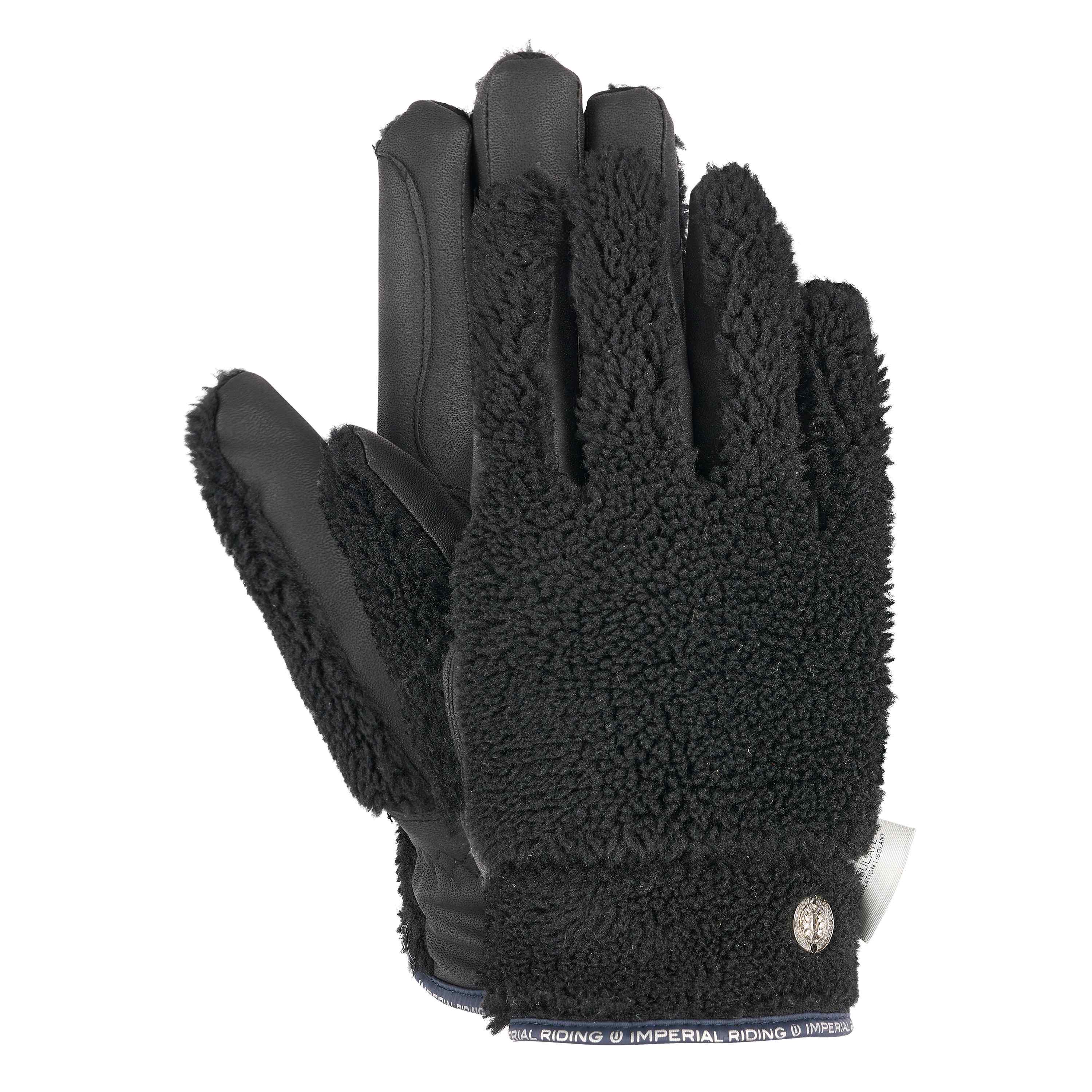 Imperial Riding Handskar Furry Star Black - 5