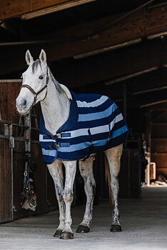 Equitheme Confortec Fleece Blanket Navy blue