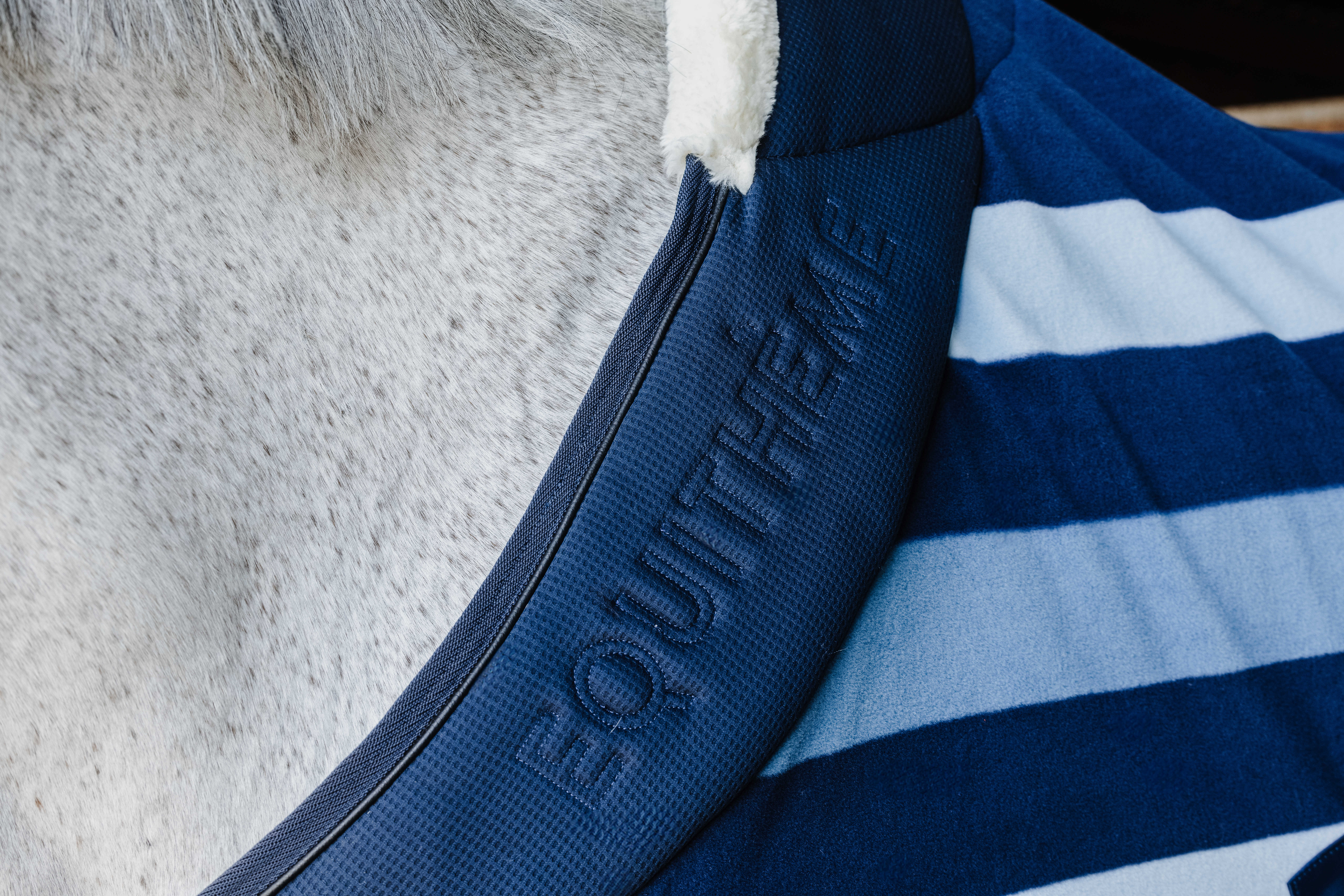 Equitheme Confortec Fleece Blanket Navy blue - 4