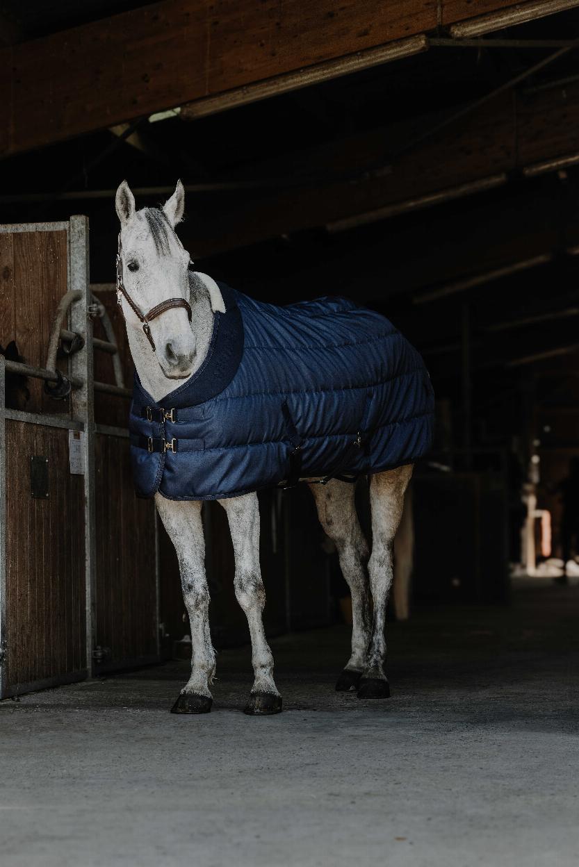 Equitheme Confortec Stable Blanket, 200 g Navy blue