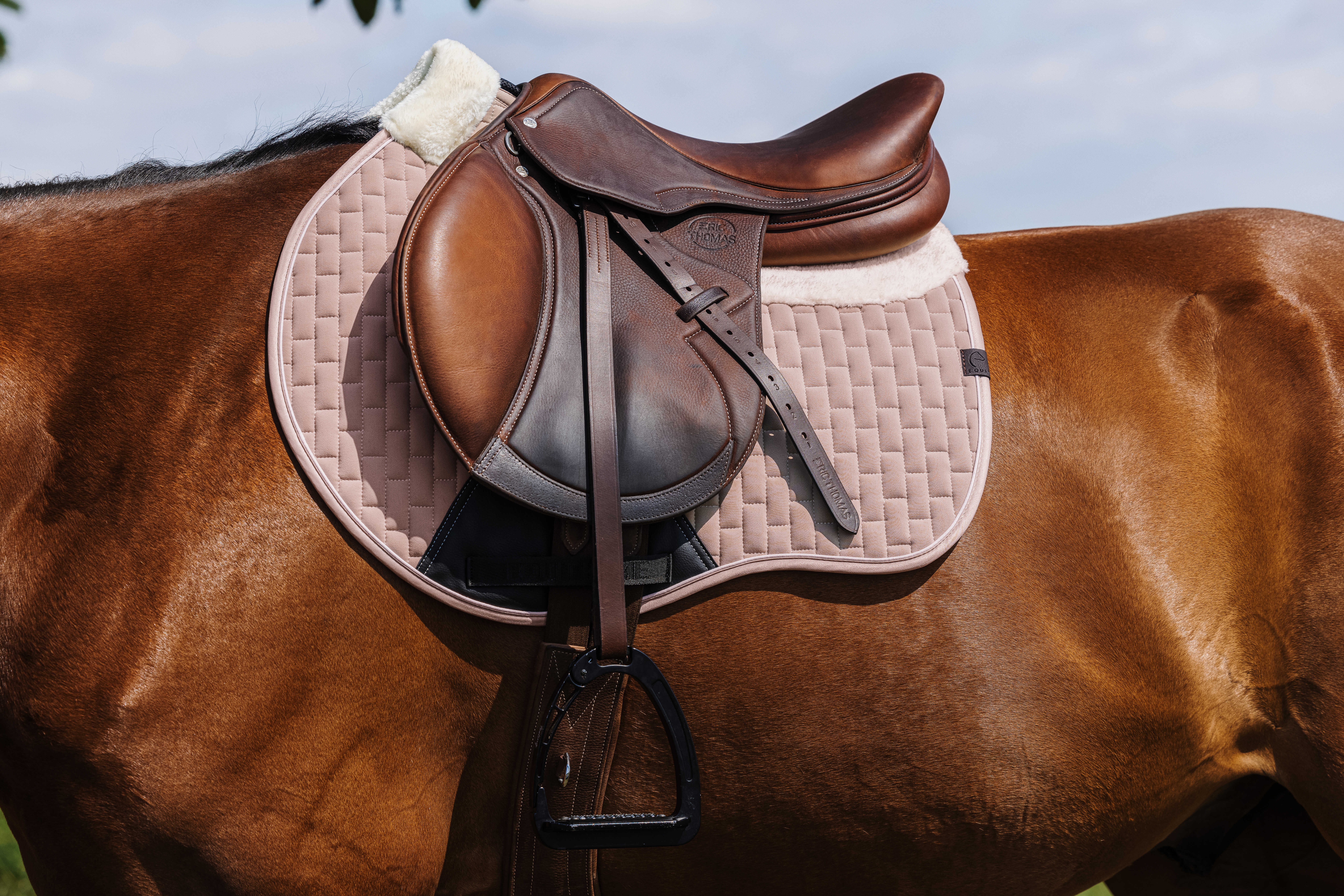 Equitheme Dinard Saddle Pad Beige - 2