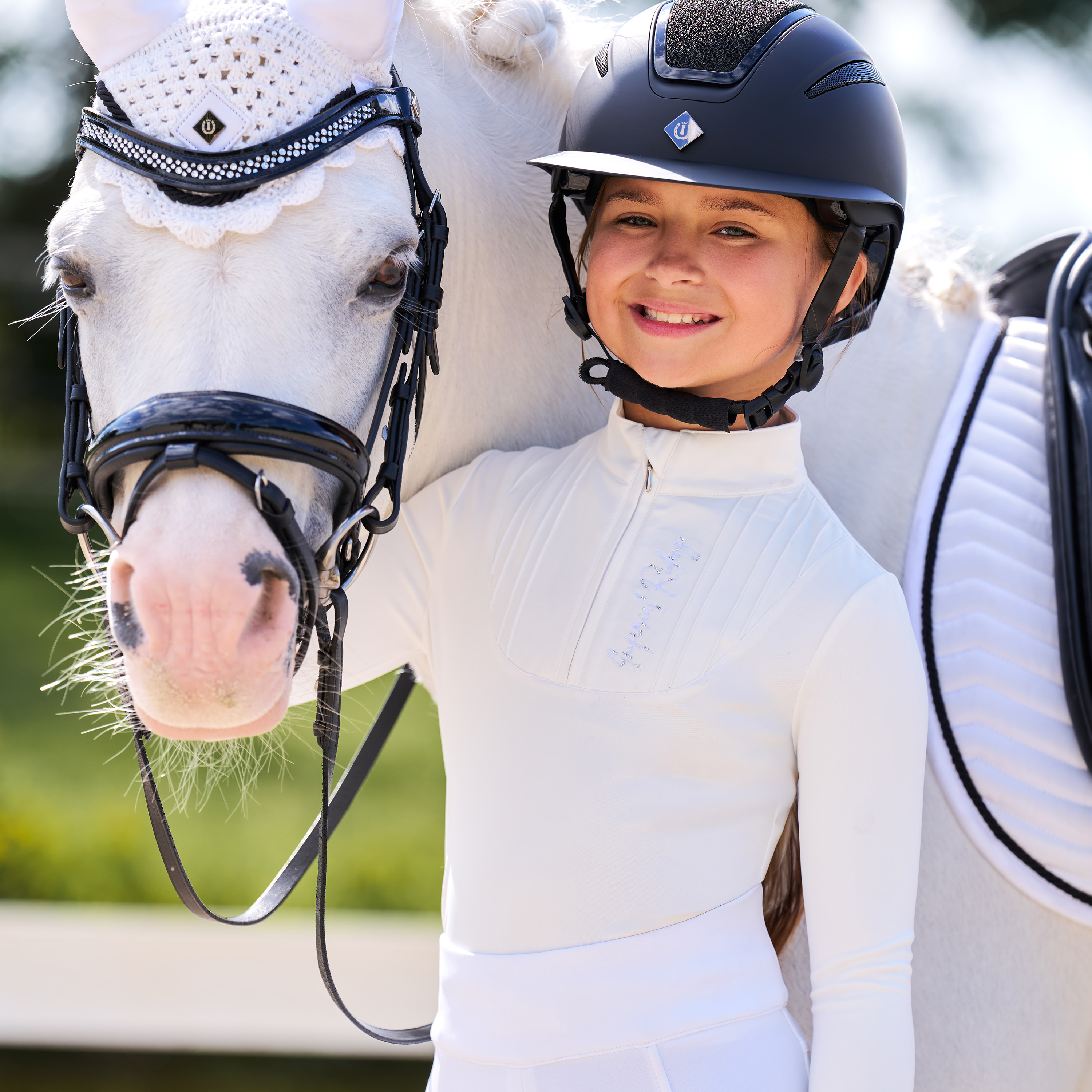 Imperial Riding Junior KIDS Top Alinda - White - 3