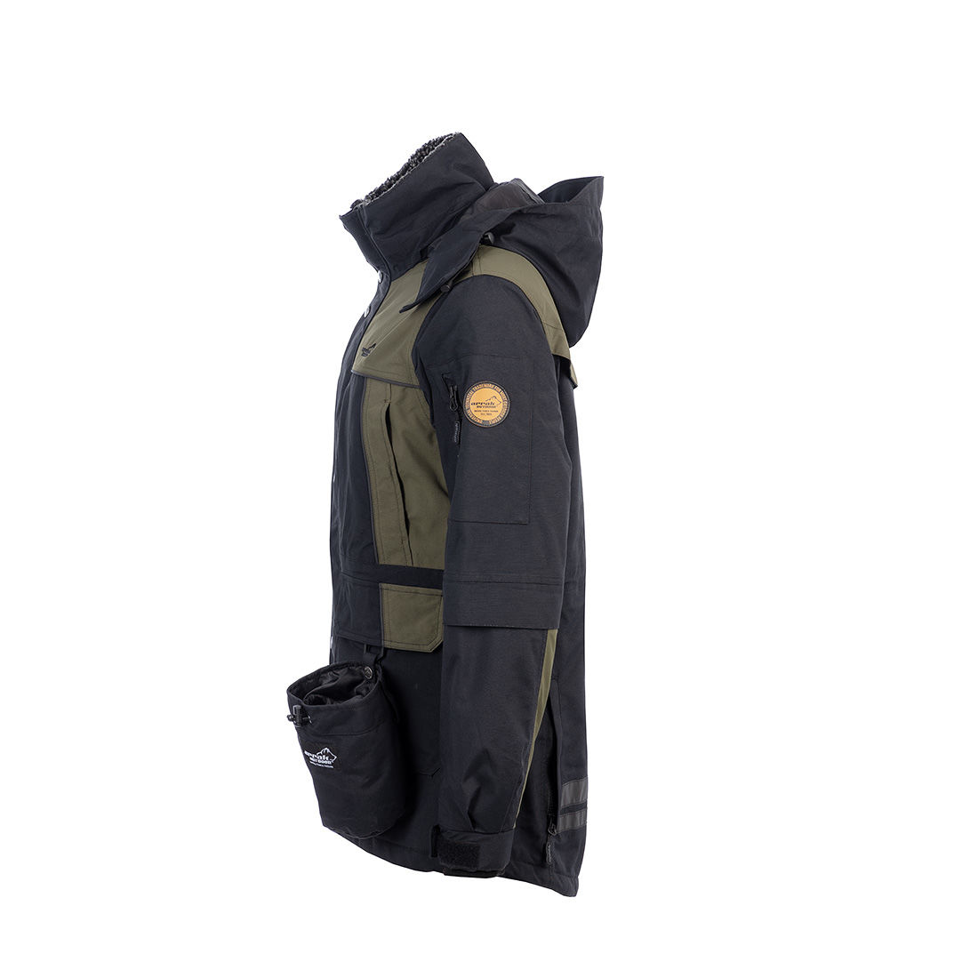 Arrak Outdoor Original Jacket Men/Unisex - Black/Olive